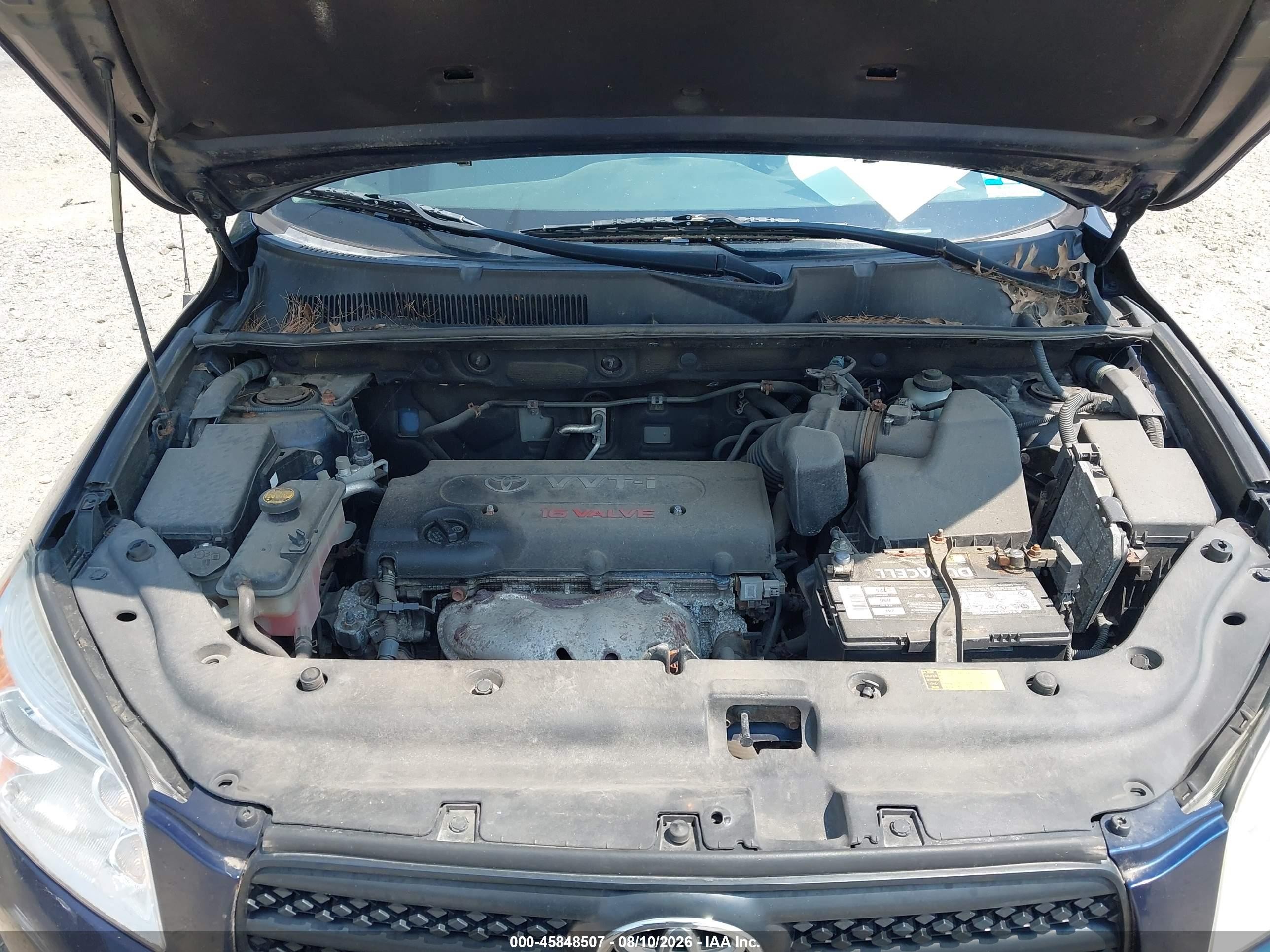 2007 Toyota Rav4   Синий vin: JTMBD33V675066443