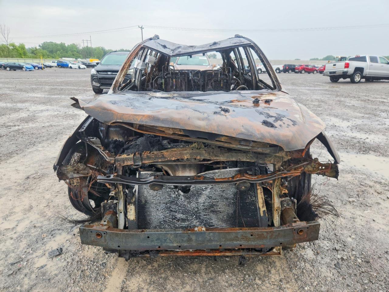 2007 Toyota Rav4 Base Серый vin: JTMBD33V675098356