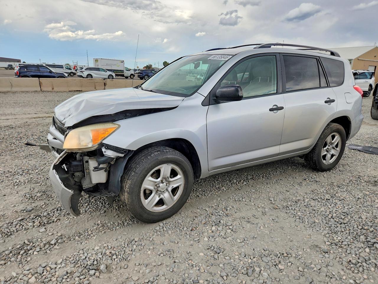 2007 Toyota Rav4 Base Silver vin: JTMBD33V676035381