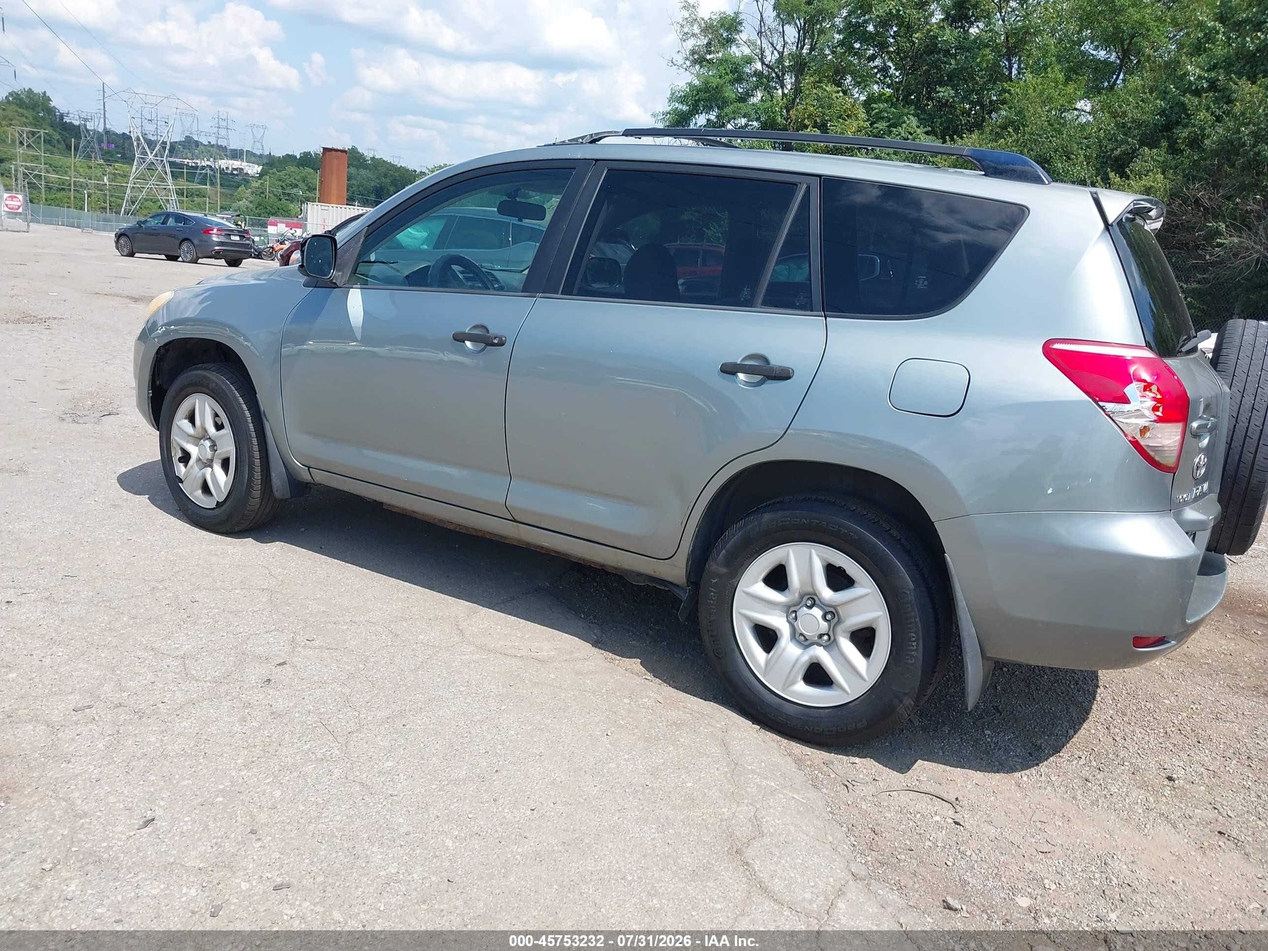 2007 Toyota Rav4   Blue vin: JTMBD33V676043755