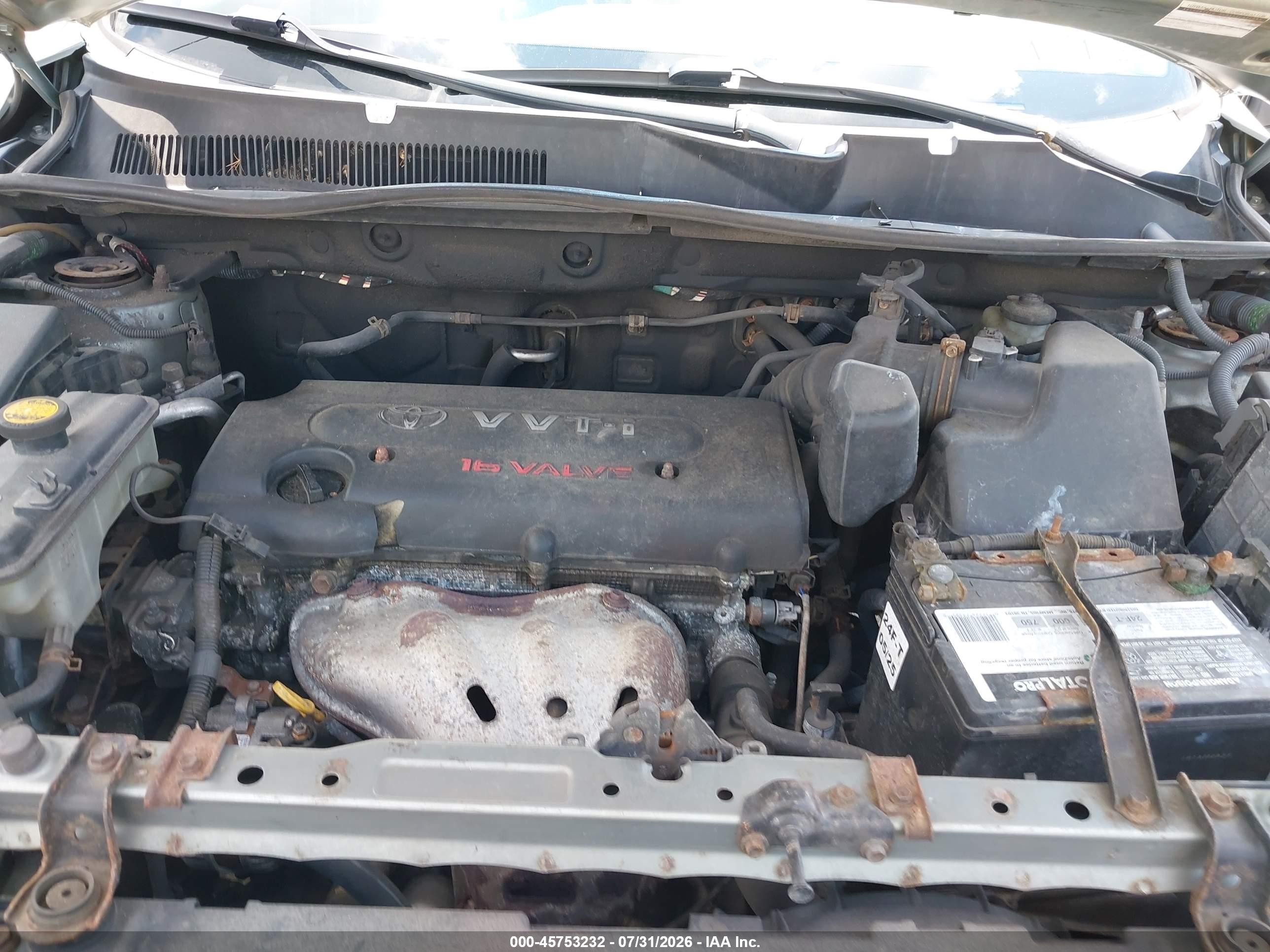 2007 Toyota Rav4   Blue vin: JTMBD33V676043755