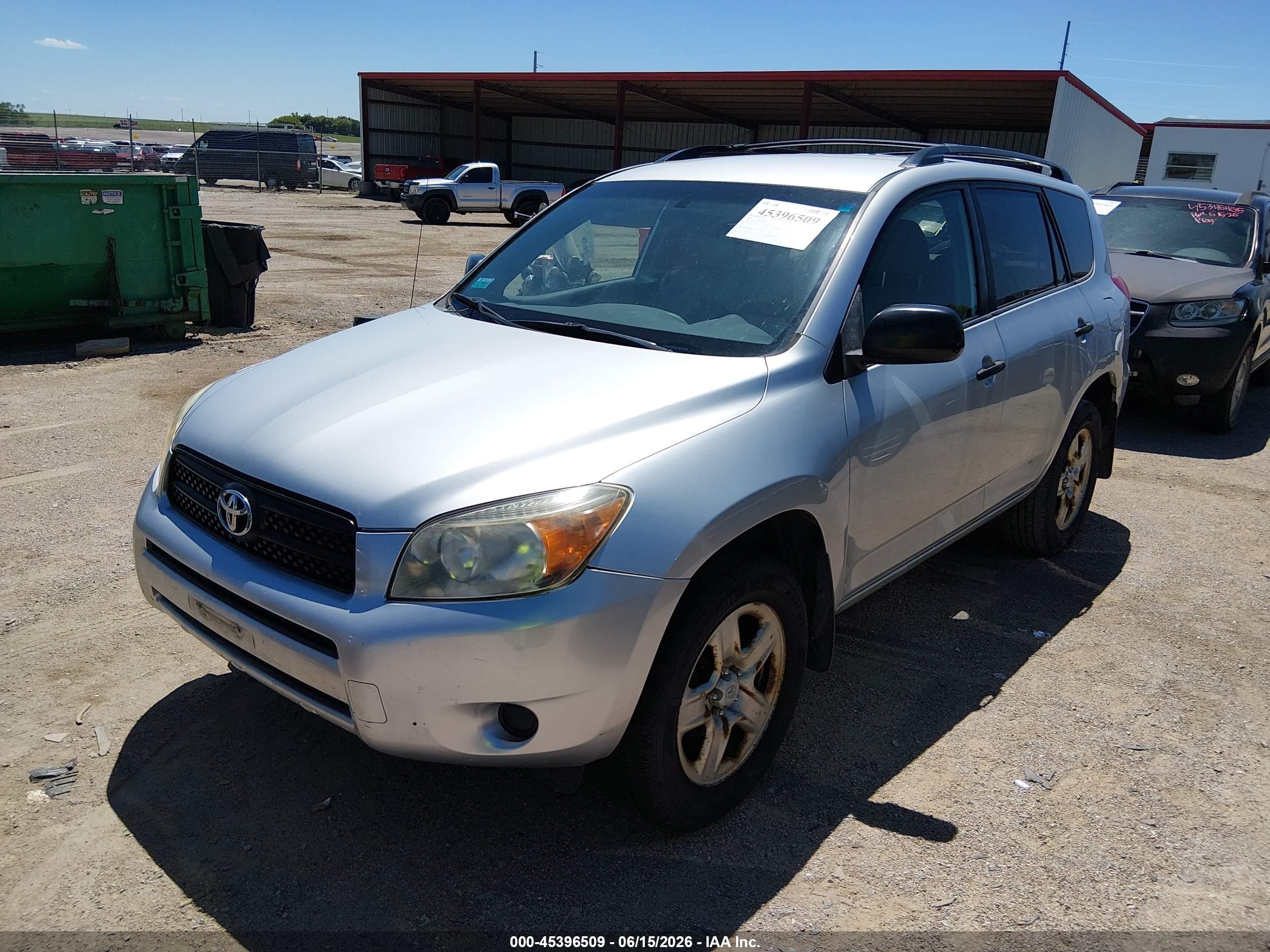 2007 Toyota Rav4   Silver vin: JTMBD33V676050852