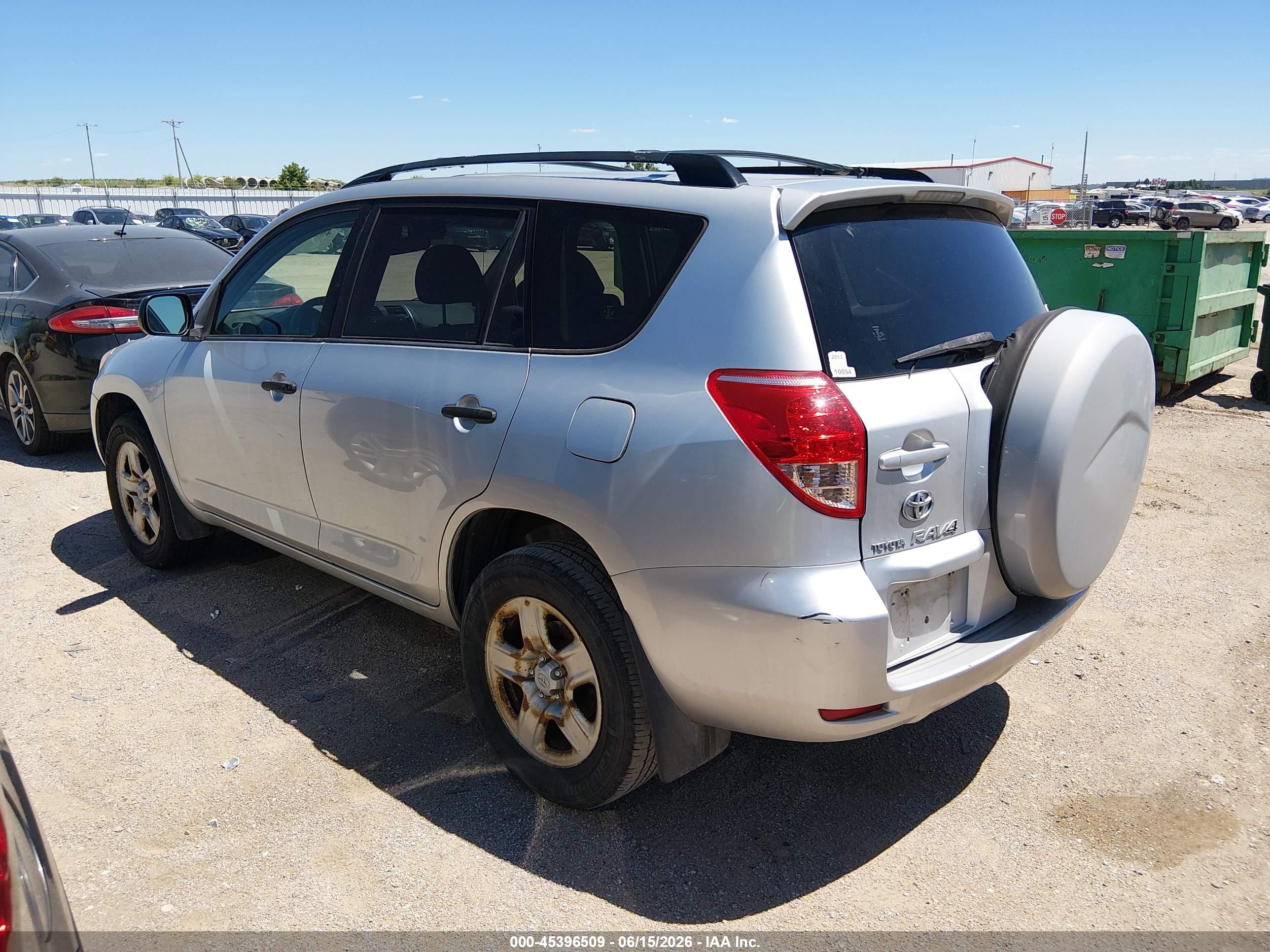 2007 Toyota Rav4   Silver vin: JTMBD33V676050852