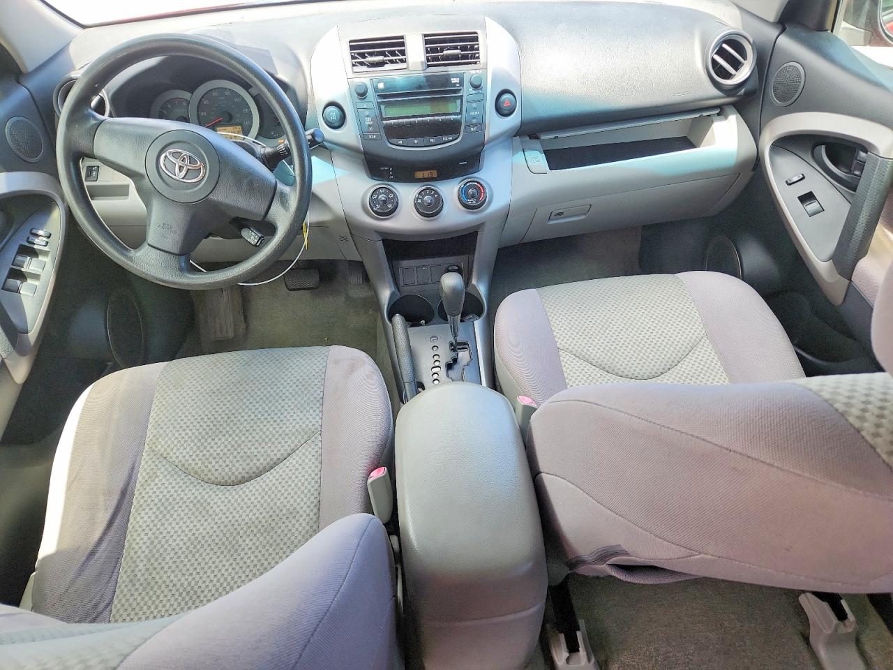 2007 Toyota Rav4 Base Red vin: JTMBD33V676053329