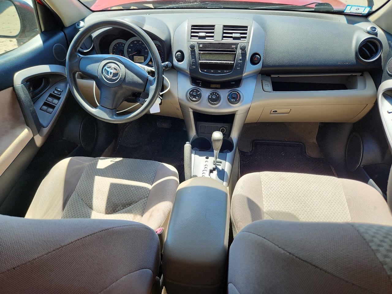 2008 Toyota Rav4 Base Red vin: JTMBD33V685148772