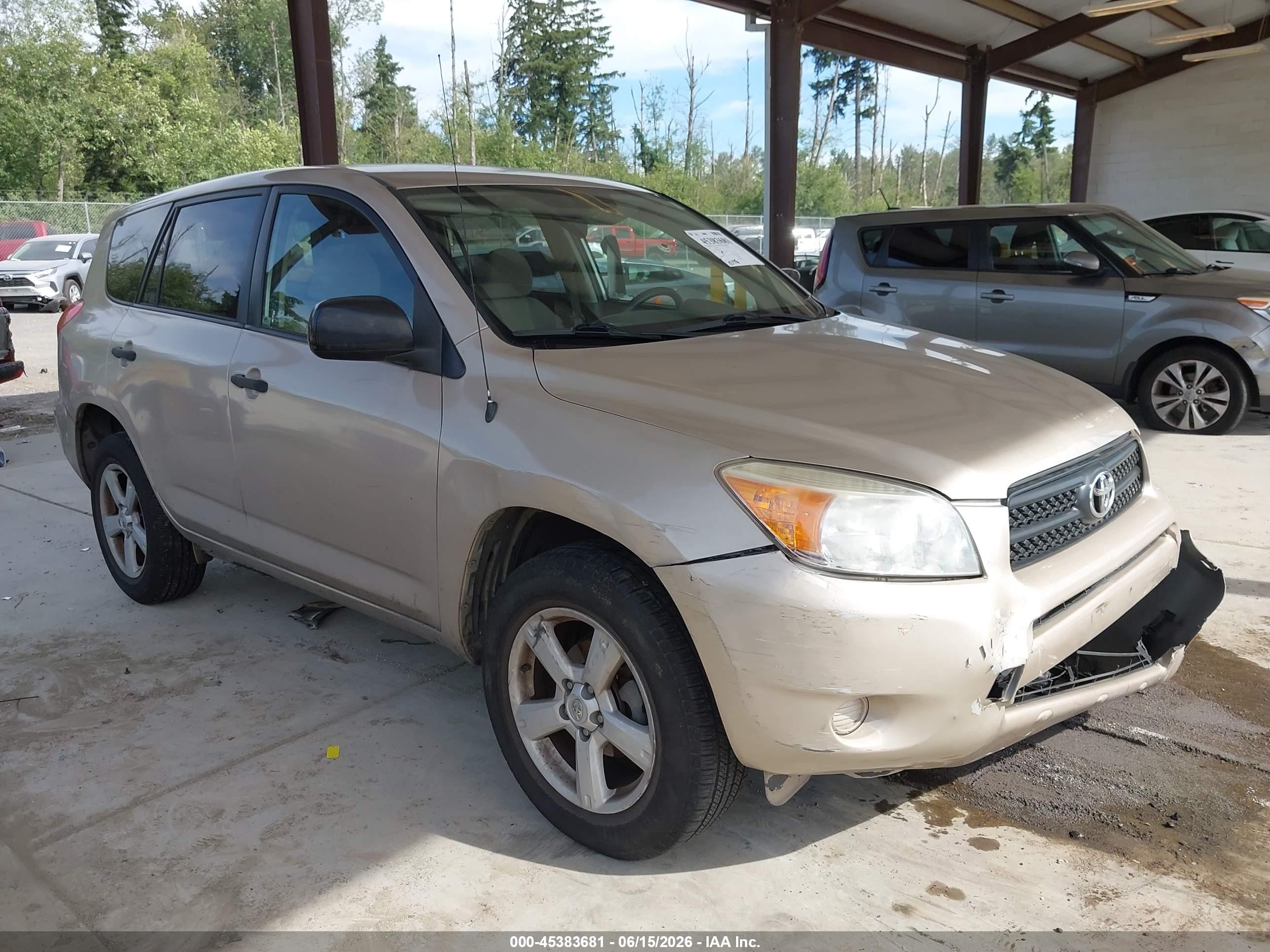 2008 Toyota Rav4   Beige vin: JTMBD33V686083402