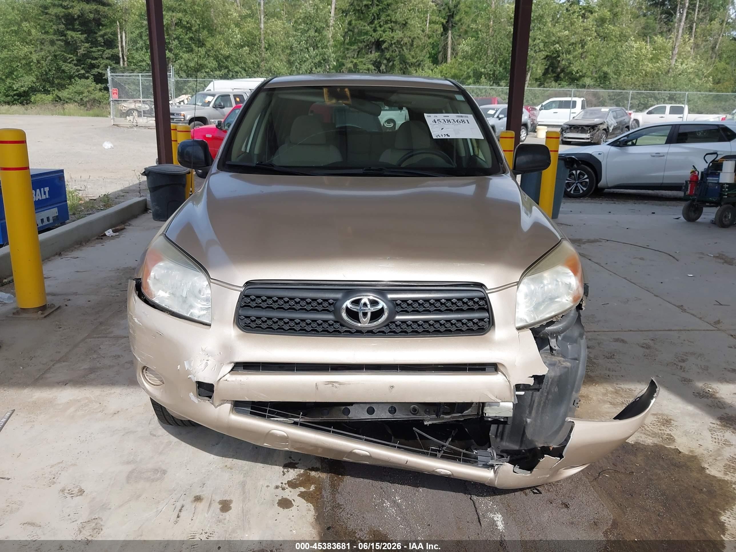 2008 Toyota Rav4   Beige vin: JTMBD33V686083402