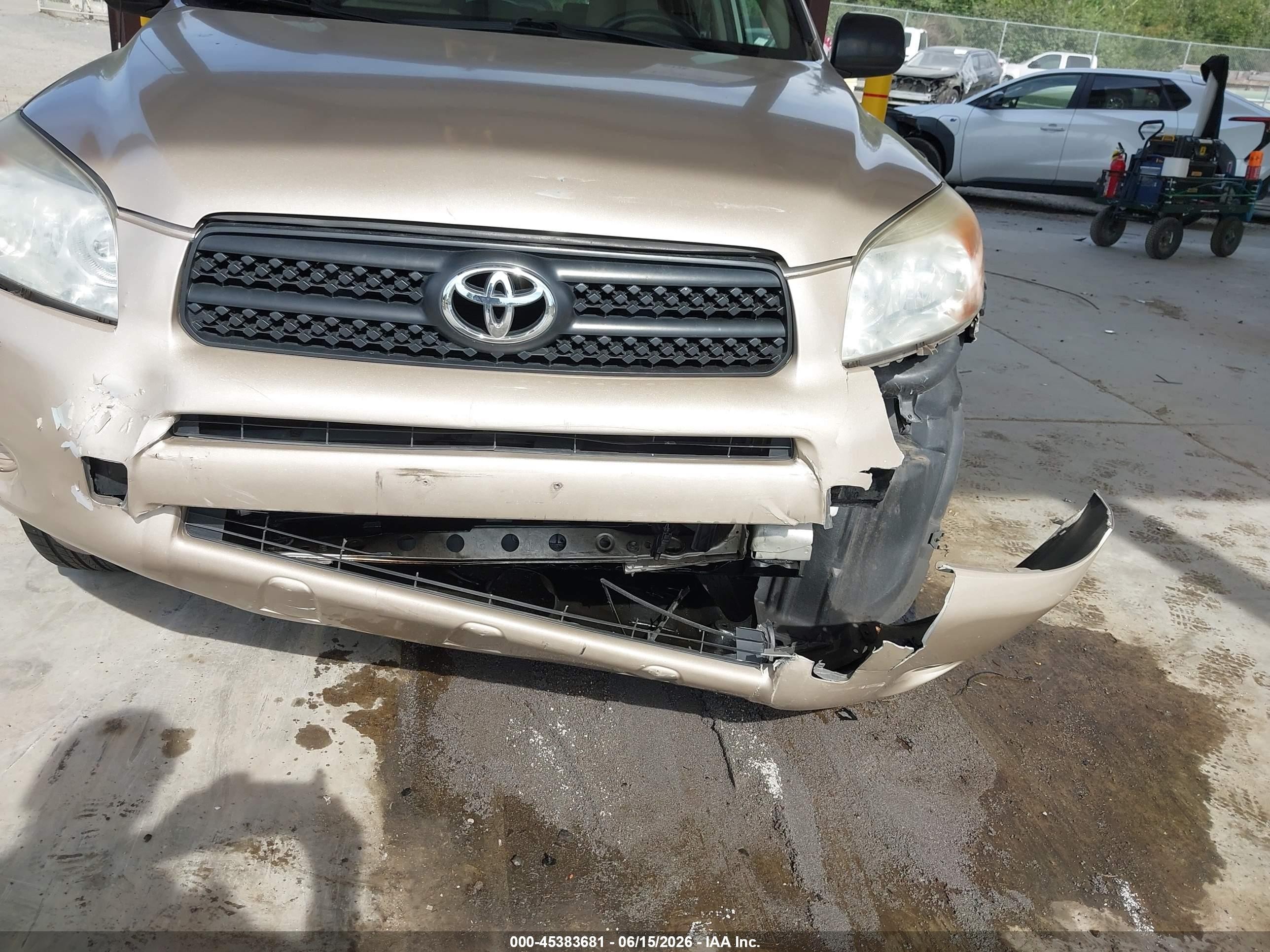 2008 Toyota Rav4   Beige vin: JTMBD33V686083402