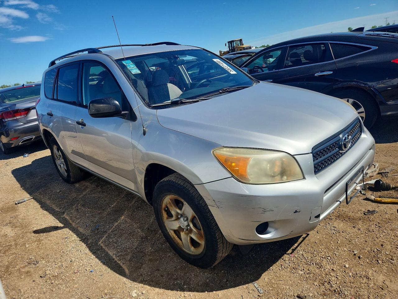 2006 Toyota Rav4 Base Серый vin: JTMBD33V765012938
