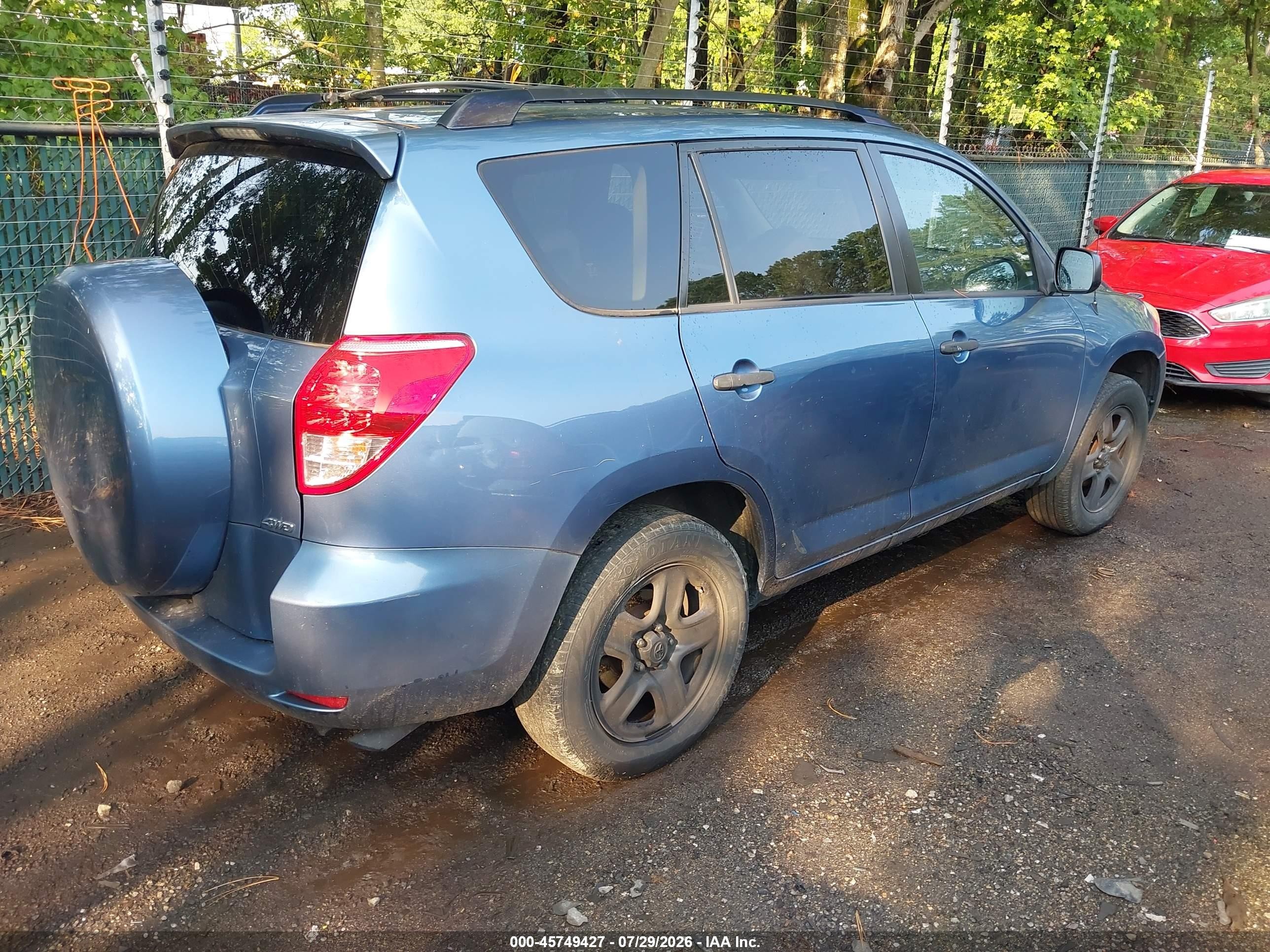 2006 Toyota Rav4   Light Blue vin: JTMBD33V765017346