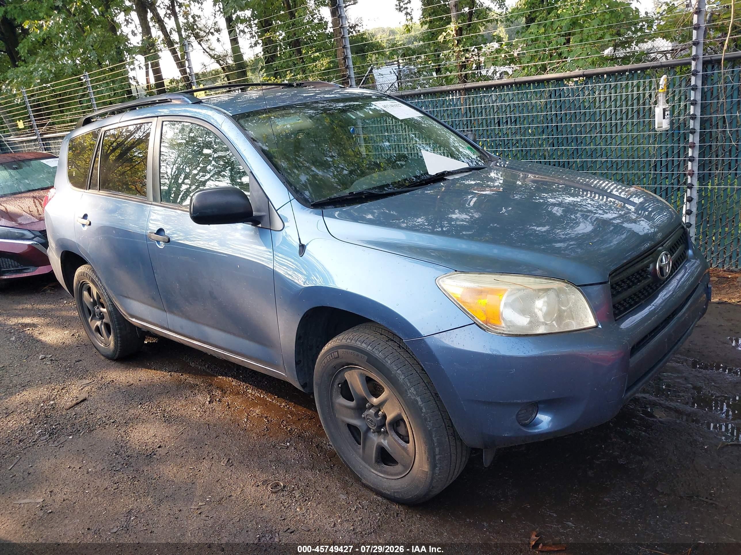 2006 Toyota Rav4   Light Blue vin: JTMBD33V765017346