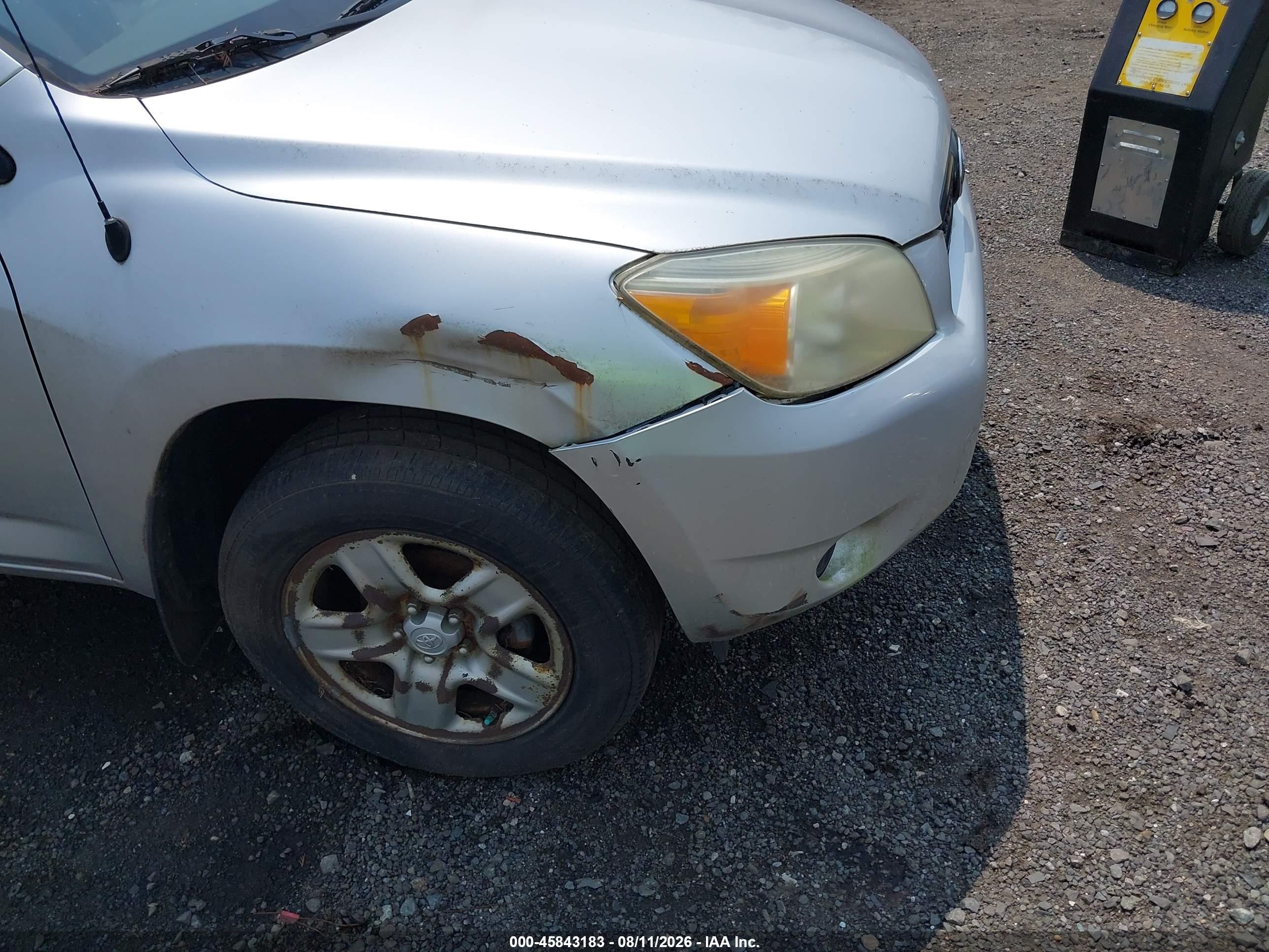2006 Toyota Rav4   Gray vin: JTMBD33V765020425