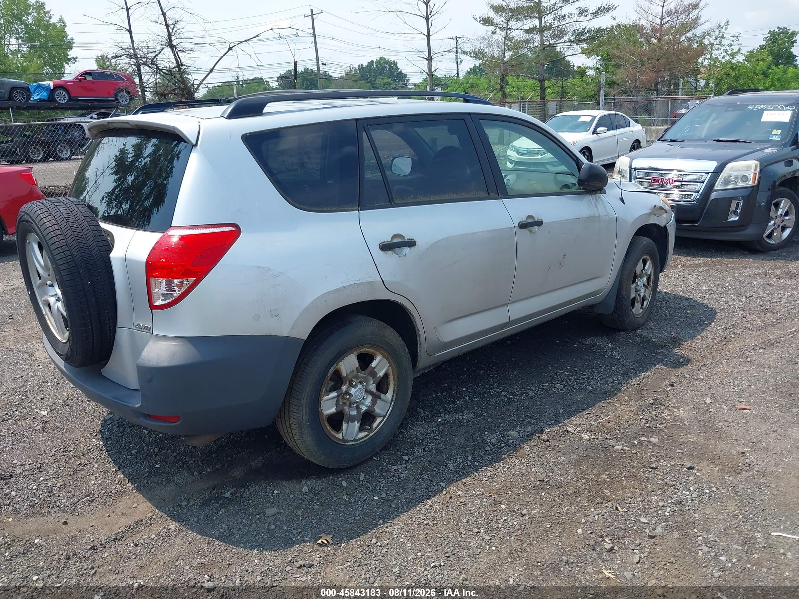 2006 Toyota Rav4   Gray vin: JTMBD33V765020425