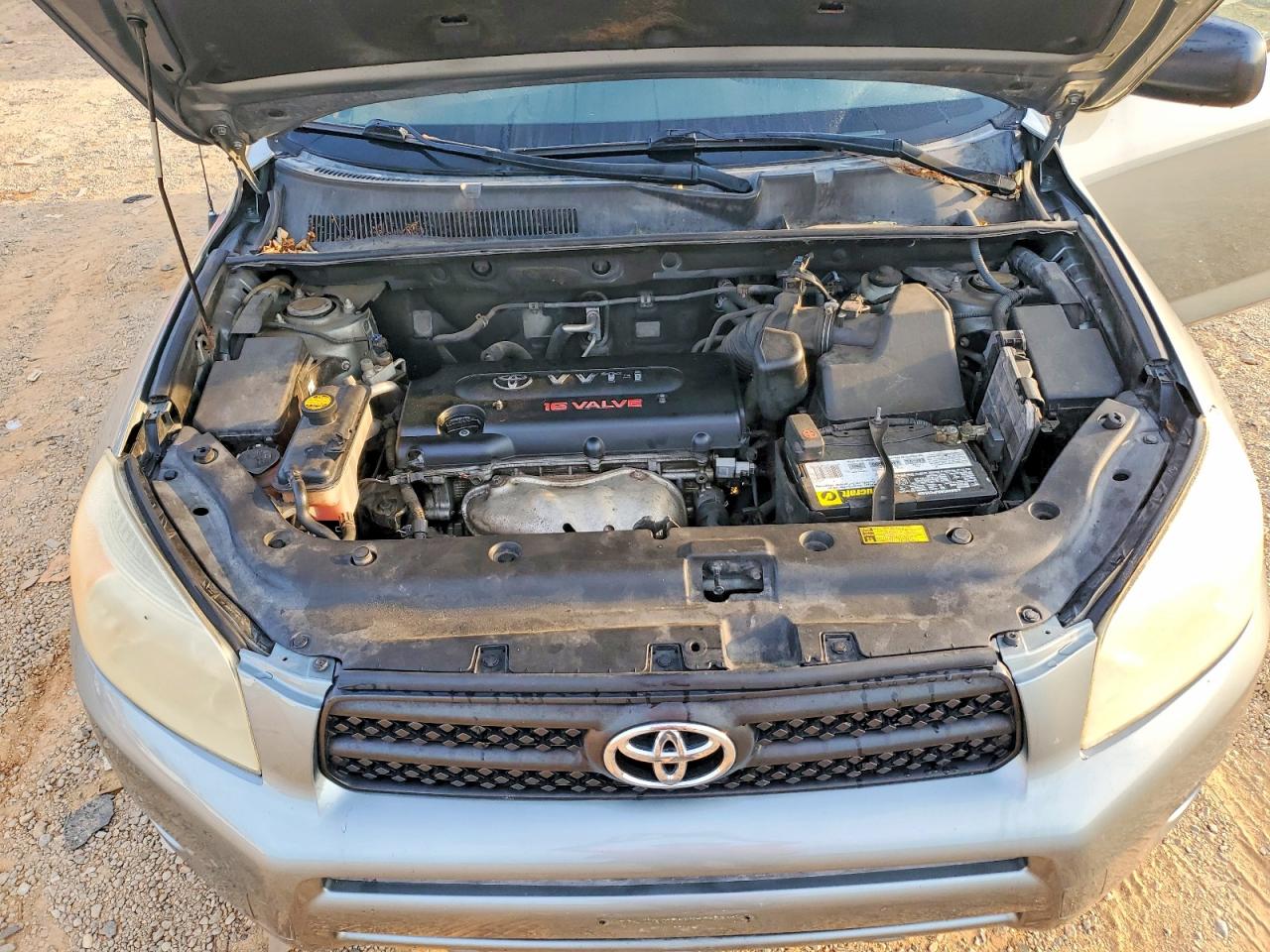 2006 Toyota Rav4 Base Gray vin: JTMBD33V766008768