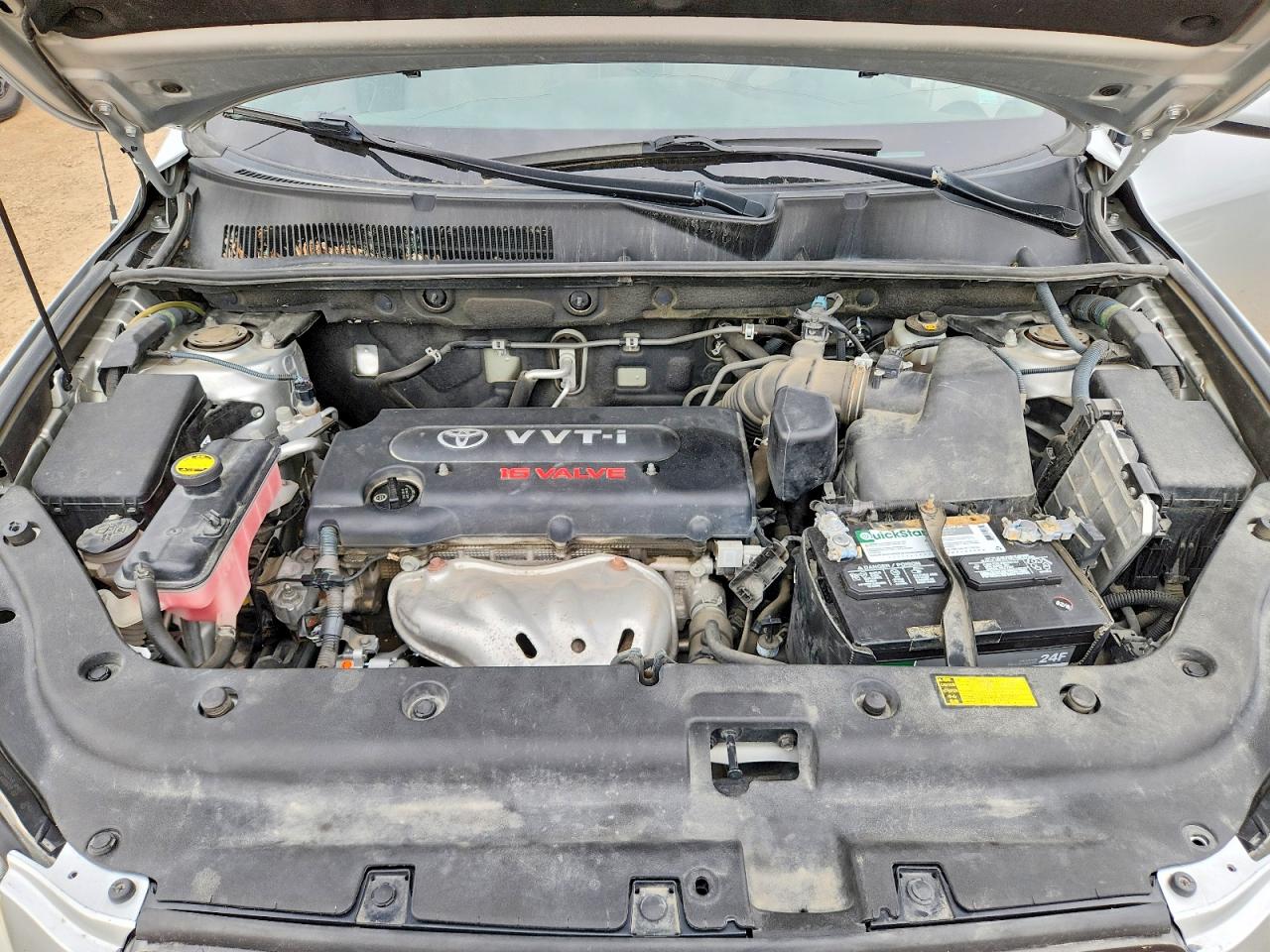 2006 Toyota Rav4 Base Silver vin: JTMBD33V766014070