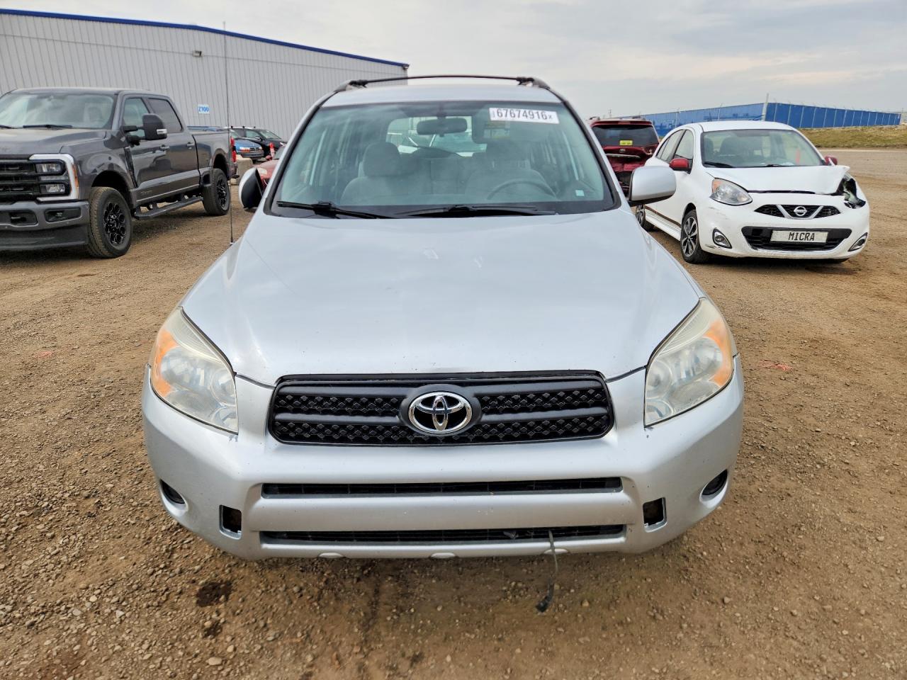 2006 Toyota Rav4 Base Silver vin: JTMBD33V766014070