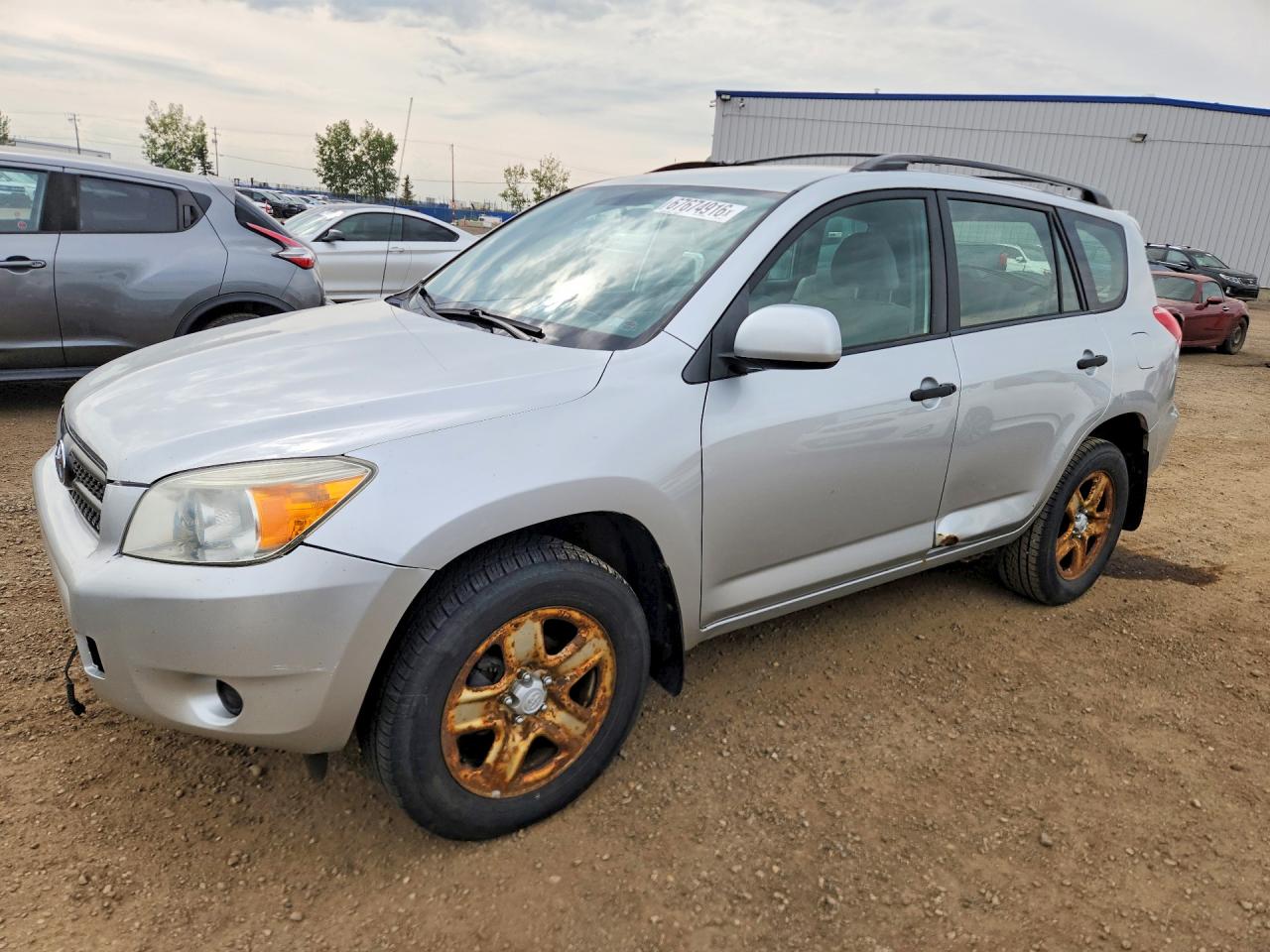 2006 Toyota Rav4 Base Silver vin: JTMBD33V766014070