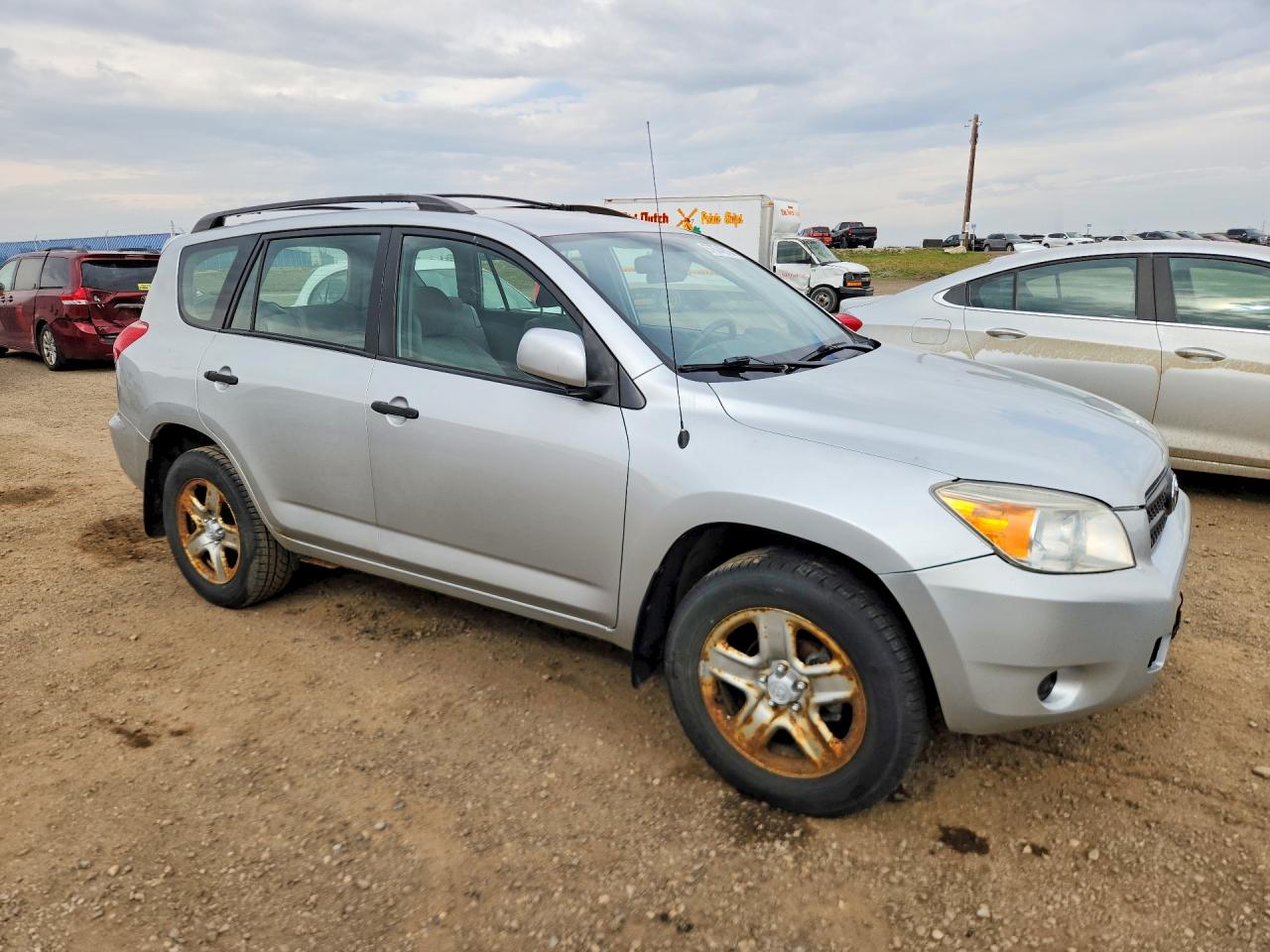 2006 Toyota Rav4 Base Silver vin: JTMBD33V766014070