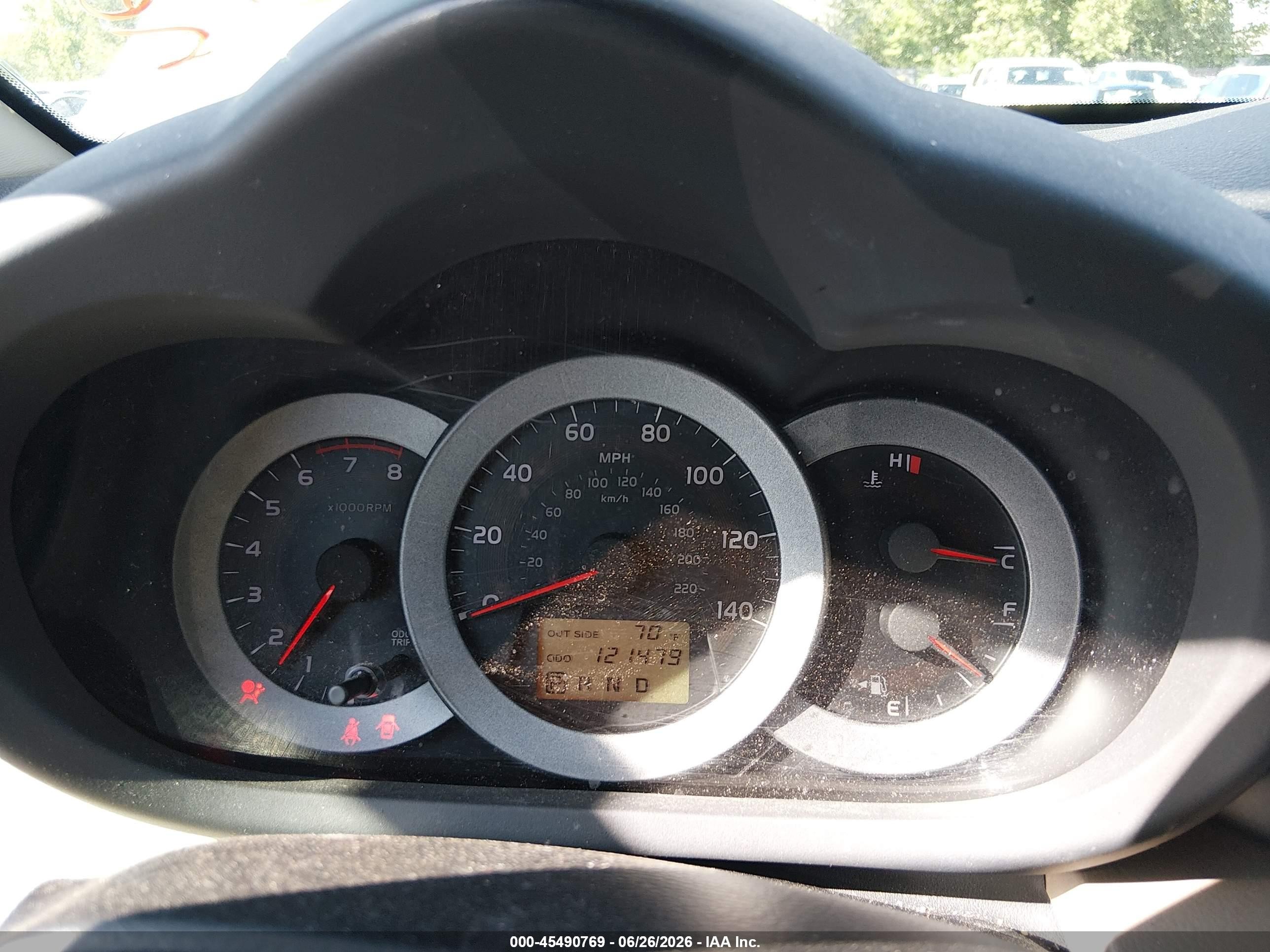 2007 Toyota Rav4   Gray vin: JTMBD33V775066676