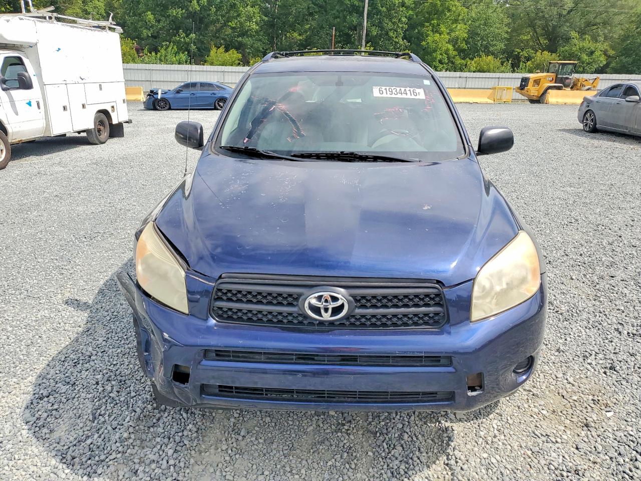 2007 Toyota Rav4 Base Blue vin: JTMBD33V775084465