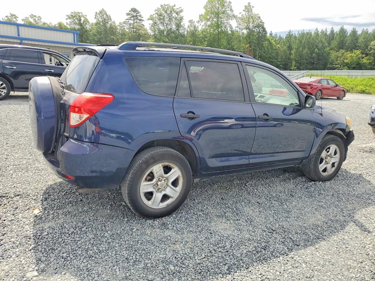 2007 Toyota Rav4 Base Blue vin: JTMBD33V775084465