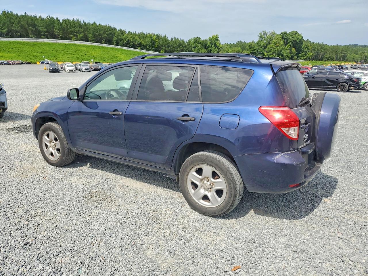2007 Toyota Rav4 Base Blue vin: JTMBD33V775084465