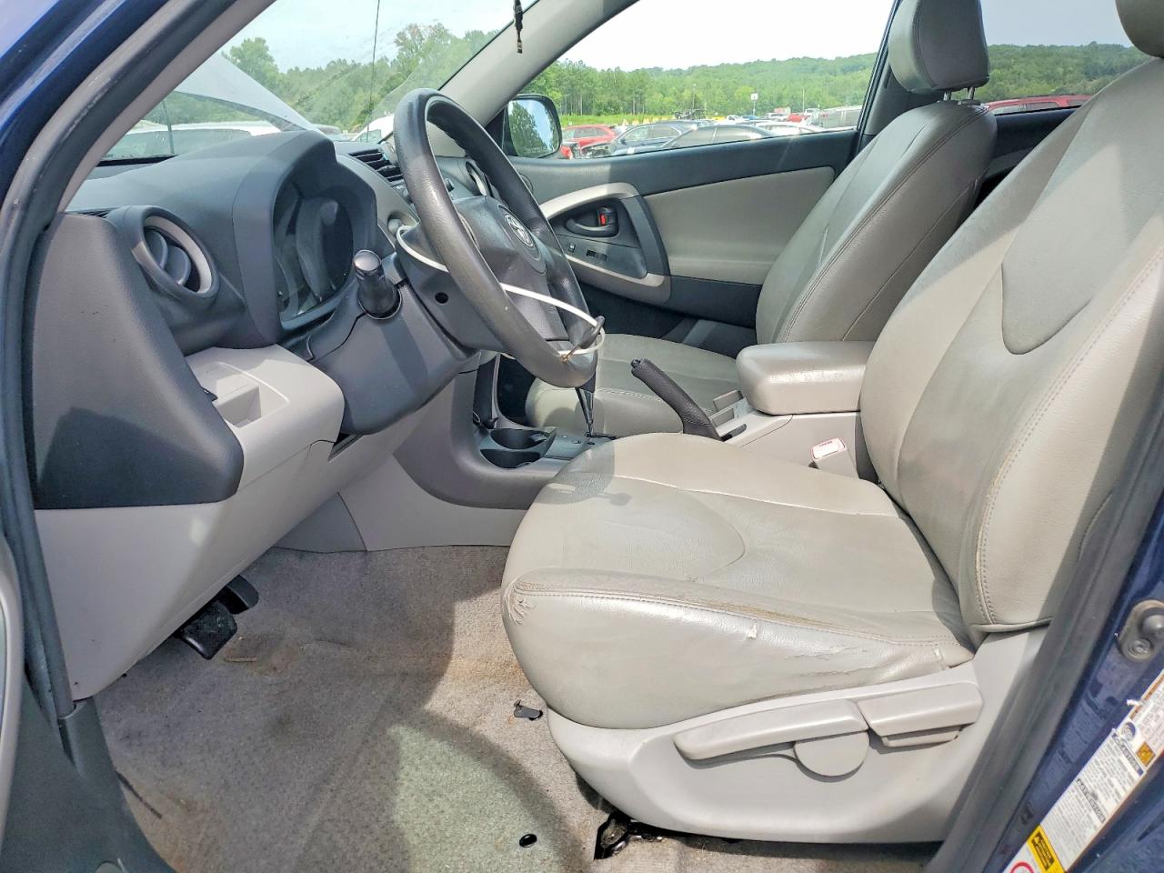 2007 Toyota Rav4 Base Blue vin: JTMBD33V775084465