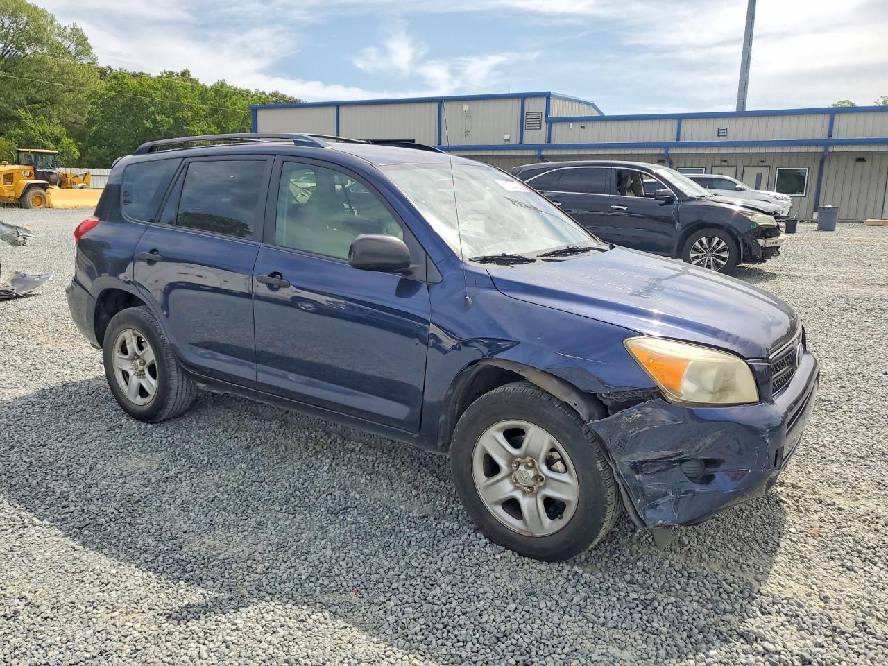 2007 Toyota Rav4 Base Blue vin: JTMBD33V775084465