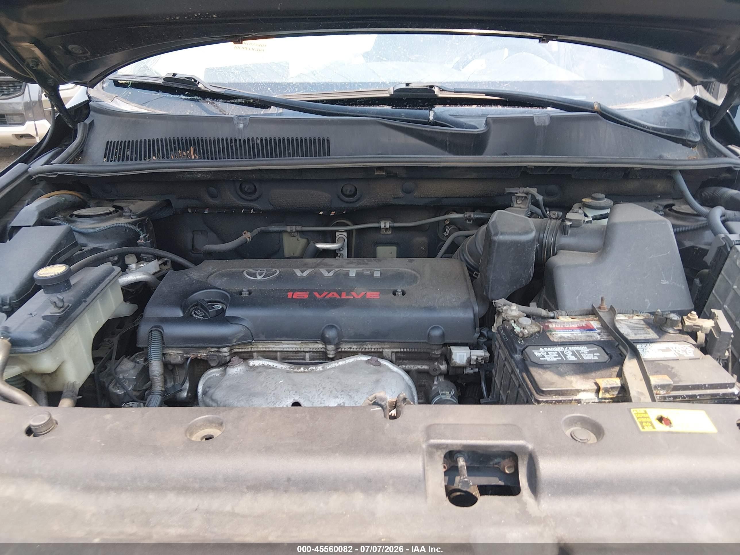 2007 Toyota Rav4   Black vin: JTMBD33V776030237