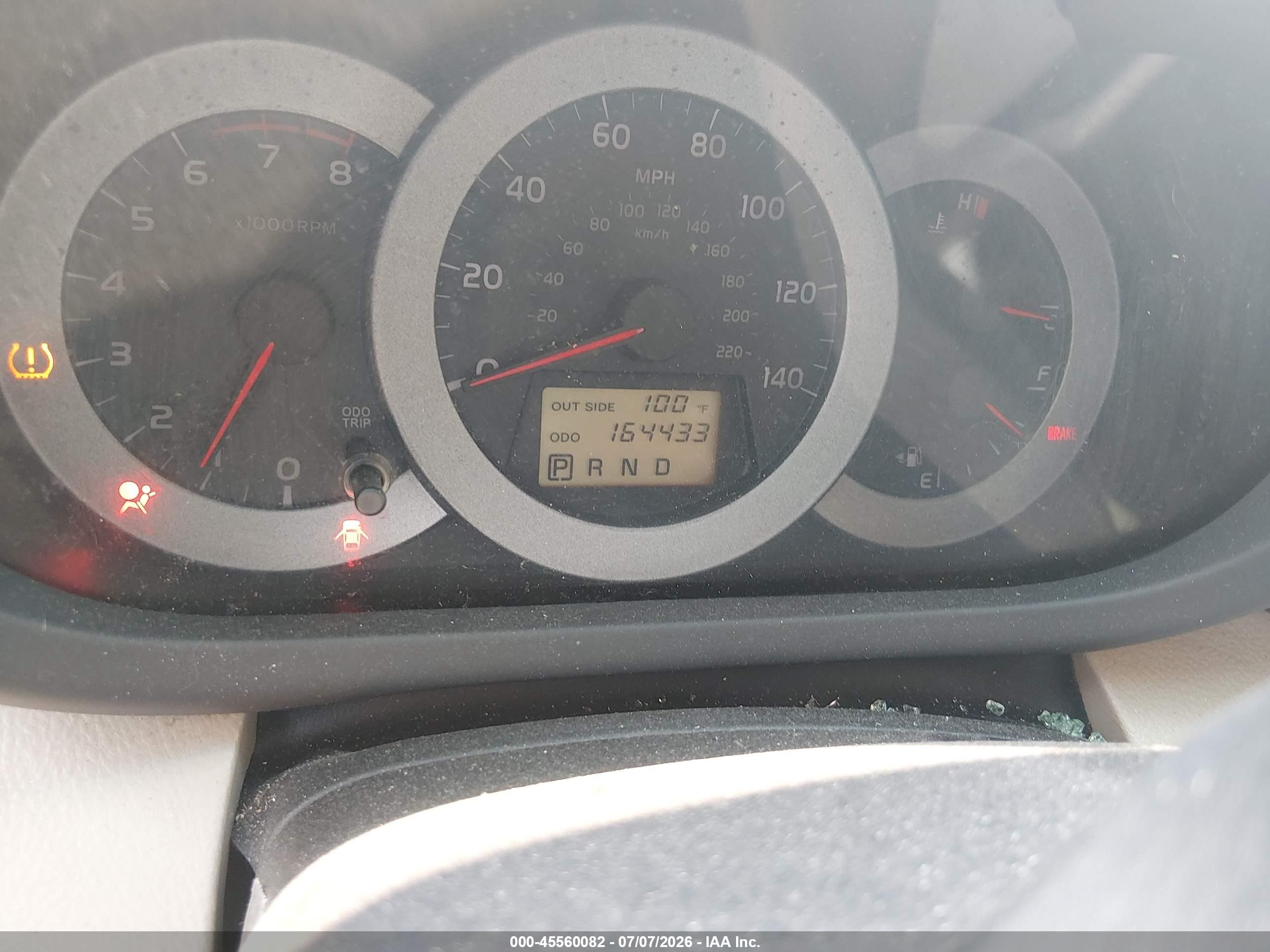 2007 Toyota Rav4   Black vin: JTMBD33V776030237