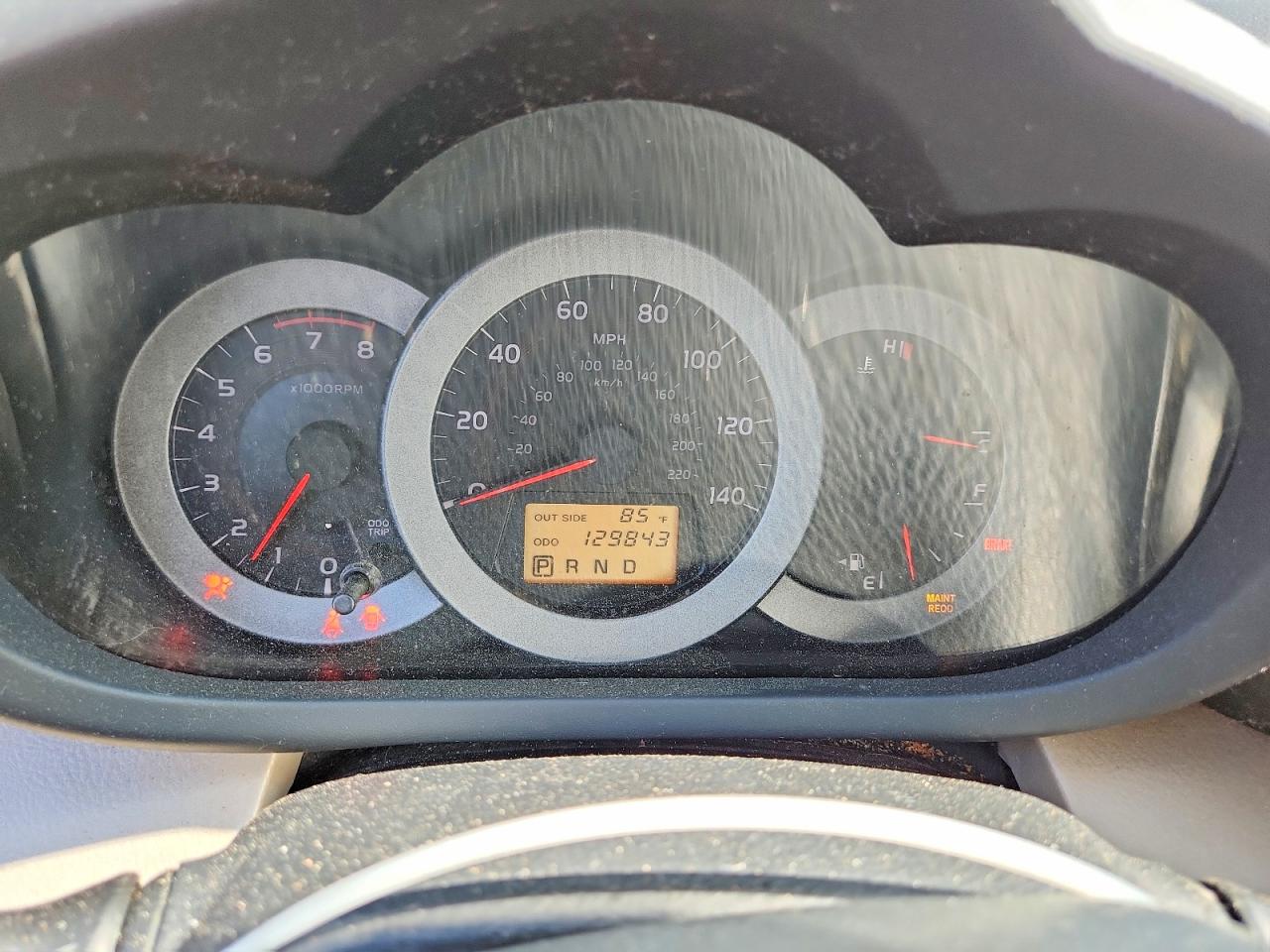 2007 Toyota Rav4 Base Black vin: JTMBD33V776030822