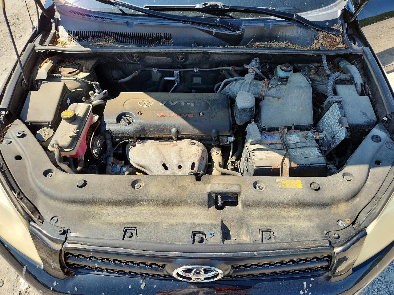 2007 Toyota Rav4 Base Black vin: JTMBD33V776030822