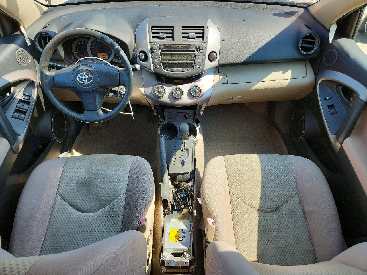 2007 Toyota Rav4 Base Black vin: JTMBD33V776030822