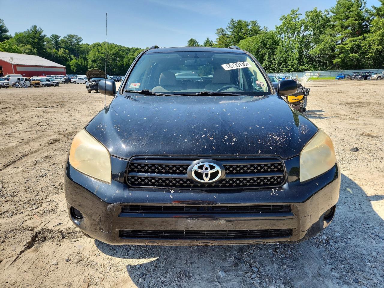 2007 Toyota Rav4 Base Black vin: JTMBD33V776030822