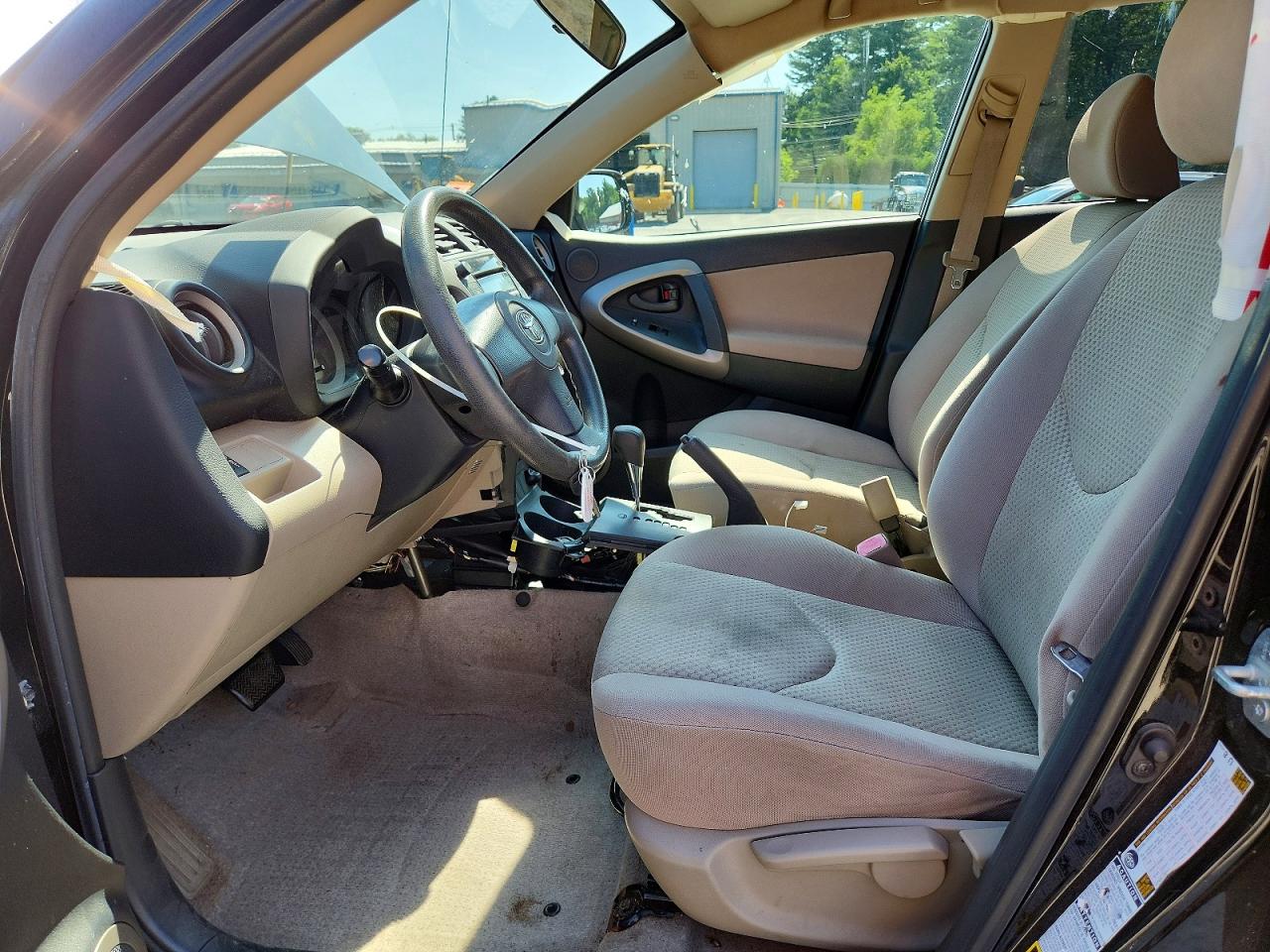 2007 Toyota Rav4 Base Black vin: JTMBD33V776030822