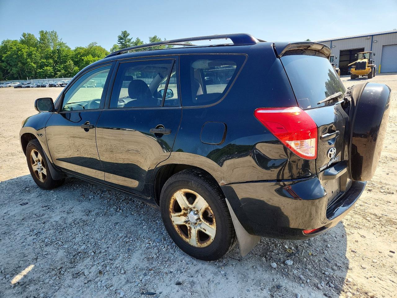 2007 Toyota Rav4 Base Black vin: JTMBD33V776030822