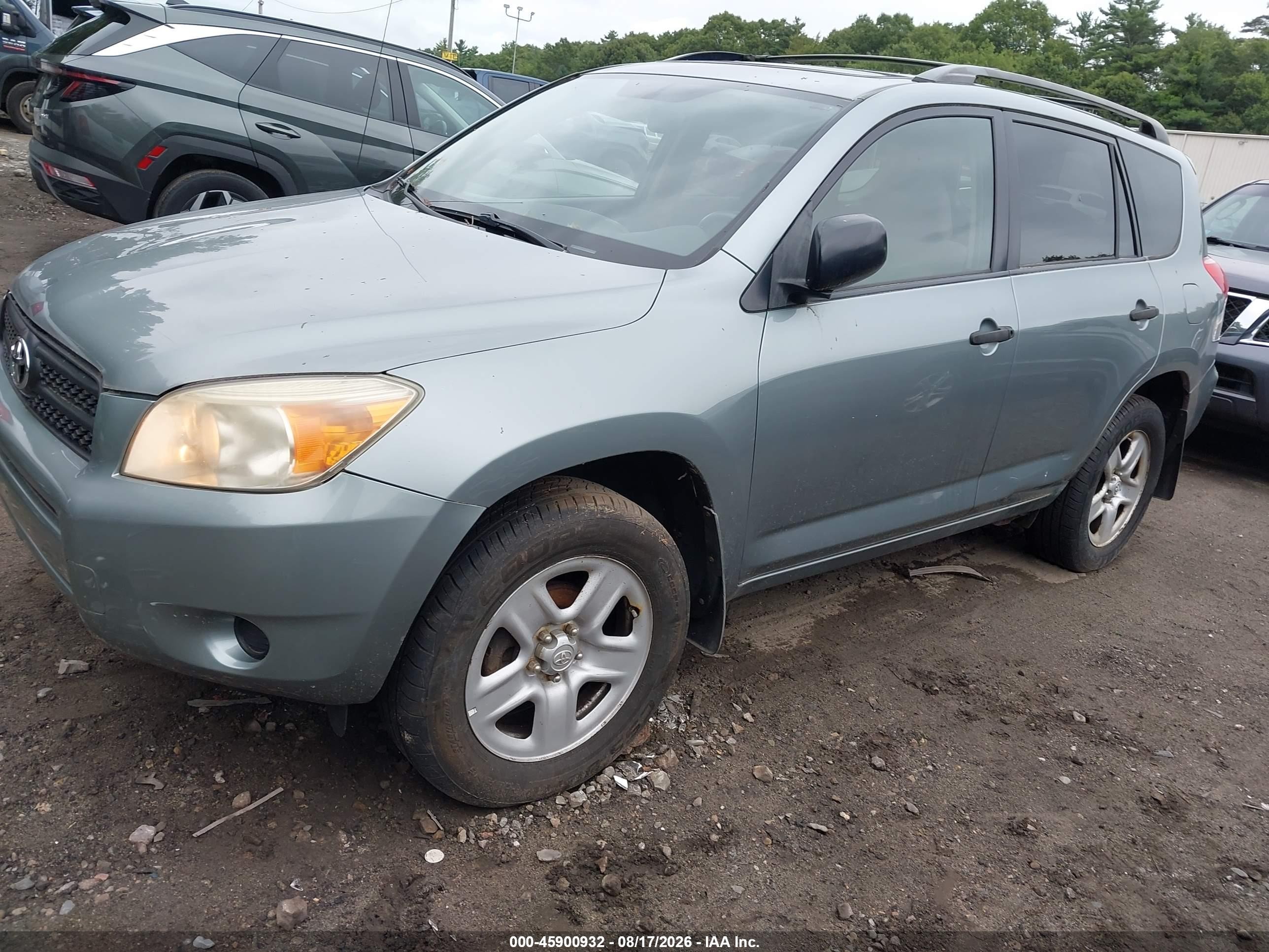 2007 Toyota Rav4   Green vin: JTMBD33V776035180