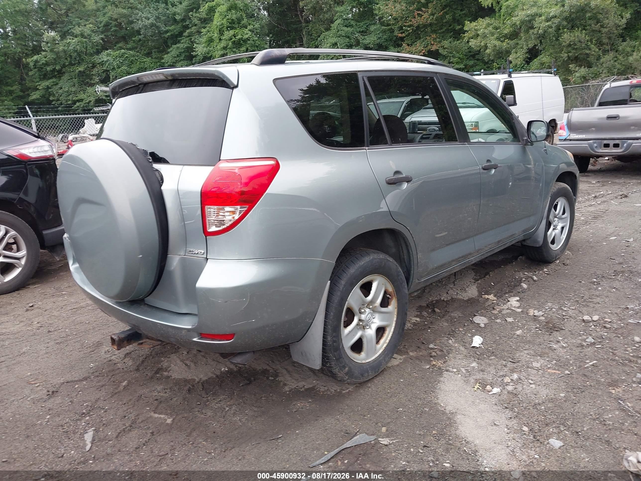 2007 Toyota Rav4   Green vin: JTMBD33V776035180
