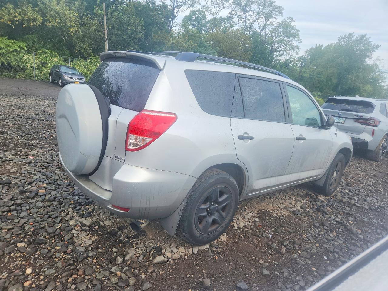 2007 Toyota Rav4 Base Silver vin: JTMBD33V776038130