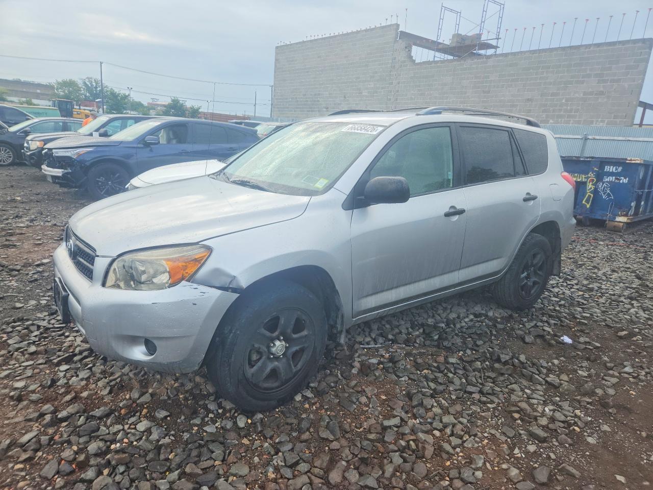 2007 Toyota Rav4 Base Silver vin: JTMBD33V776038130