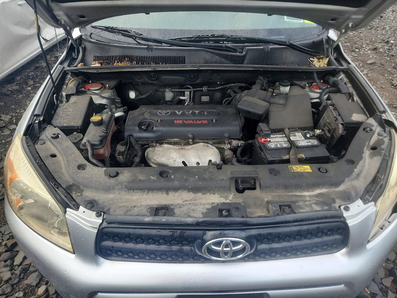 2007 Toyota Rav4 Base Silver vin: JTMBD33V776038130
