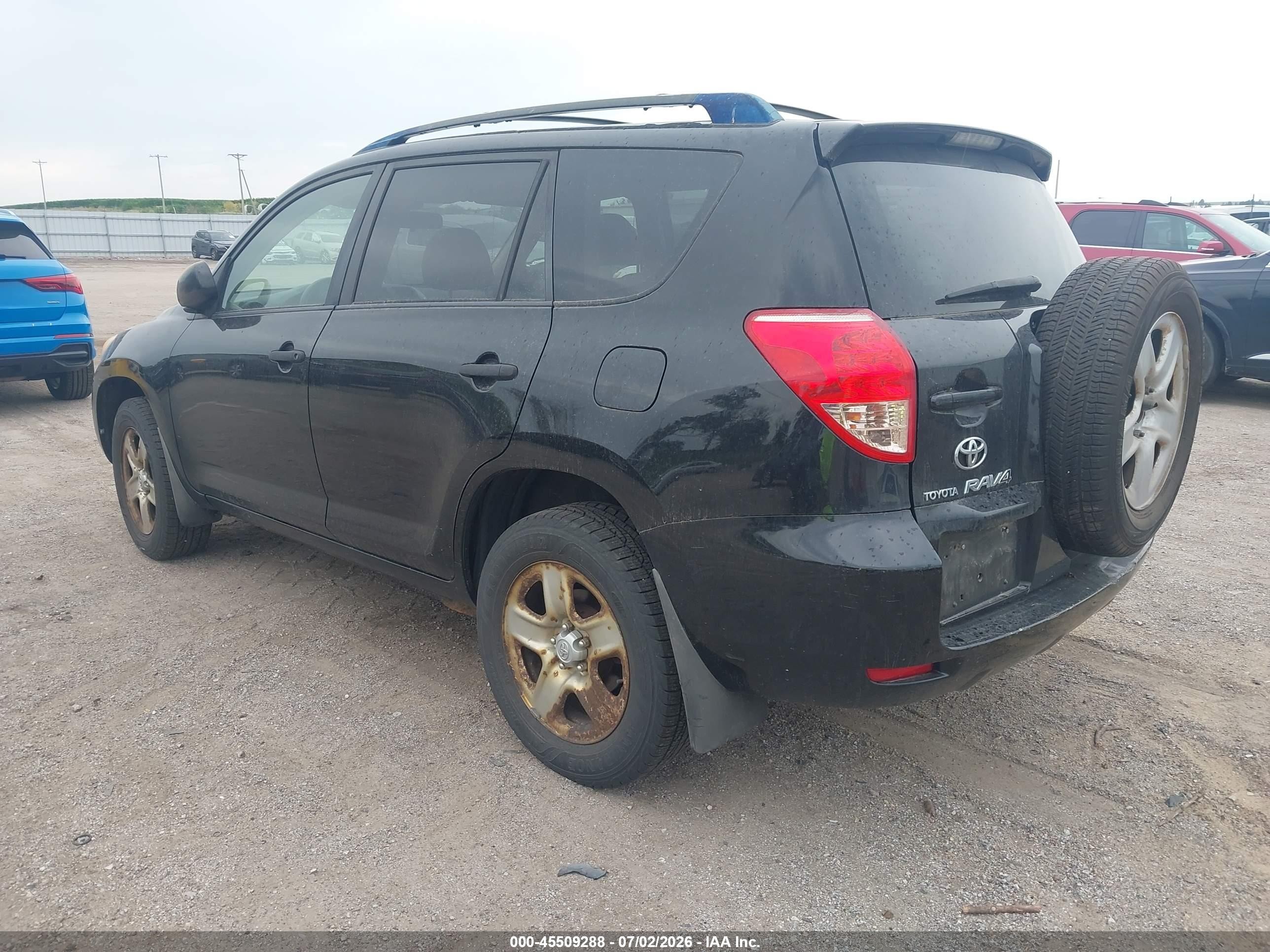 2008 Toyota Rav4   Gray vin: JTMBD33V785141717