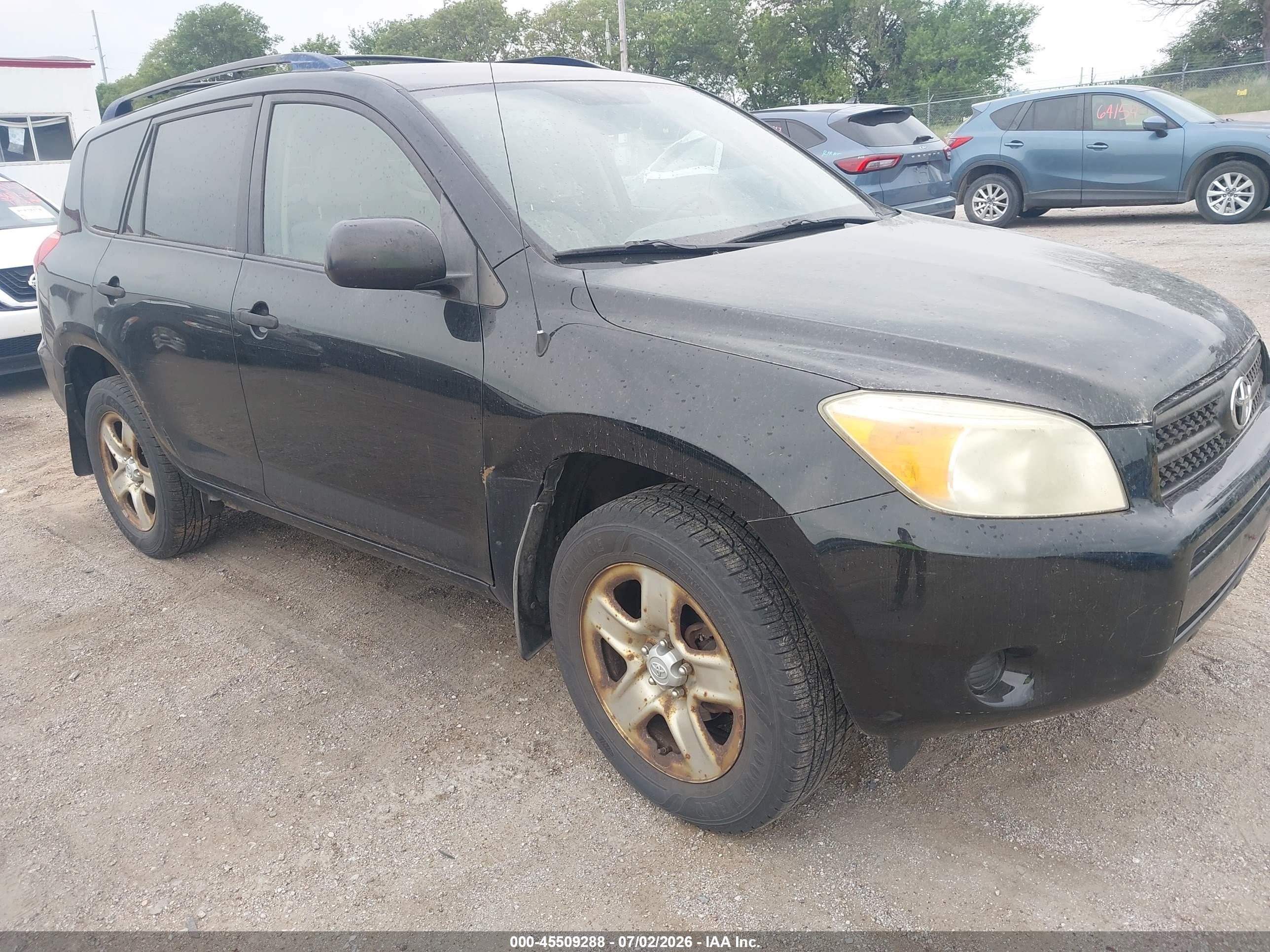 2008 Toyota Rav4   Gray vin: JTMBD33V785141717