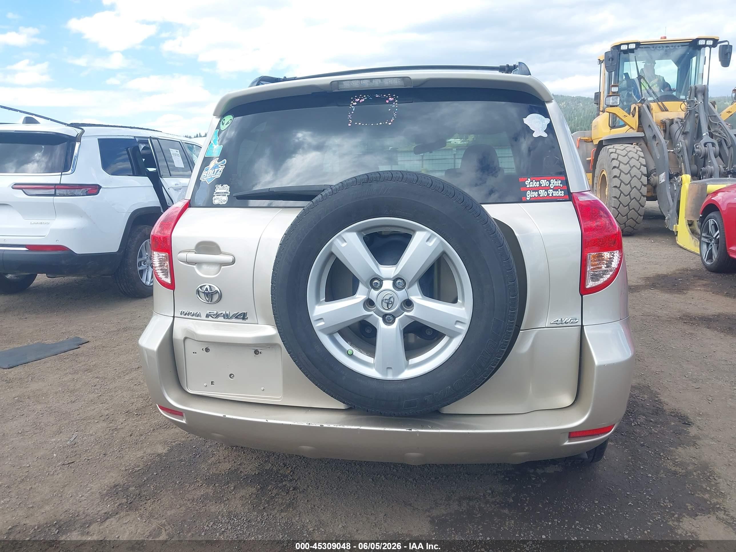 2008 Toyota Rav4   Gold vin: JTMBD33V785188262