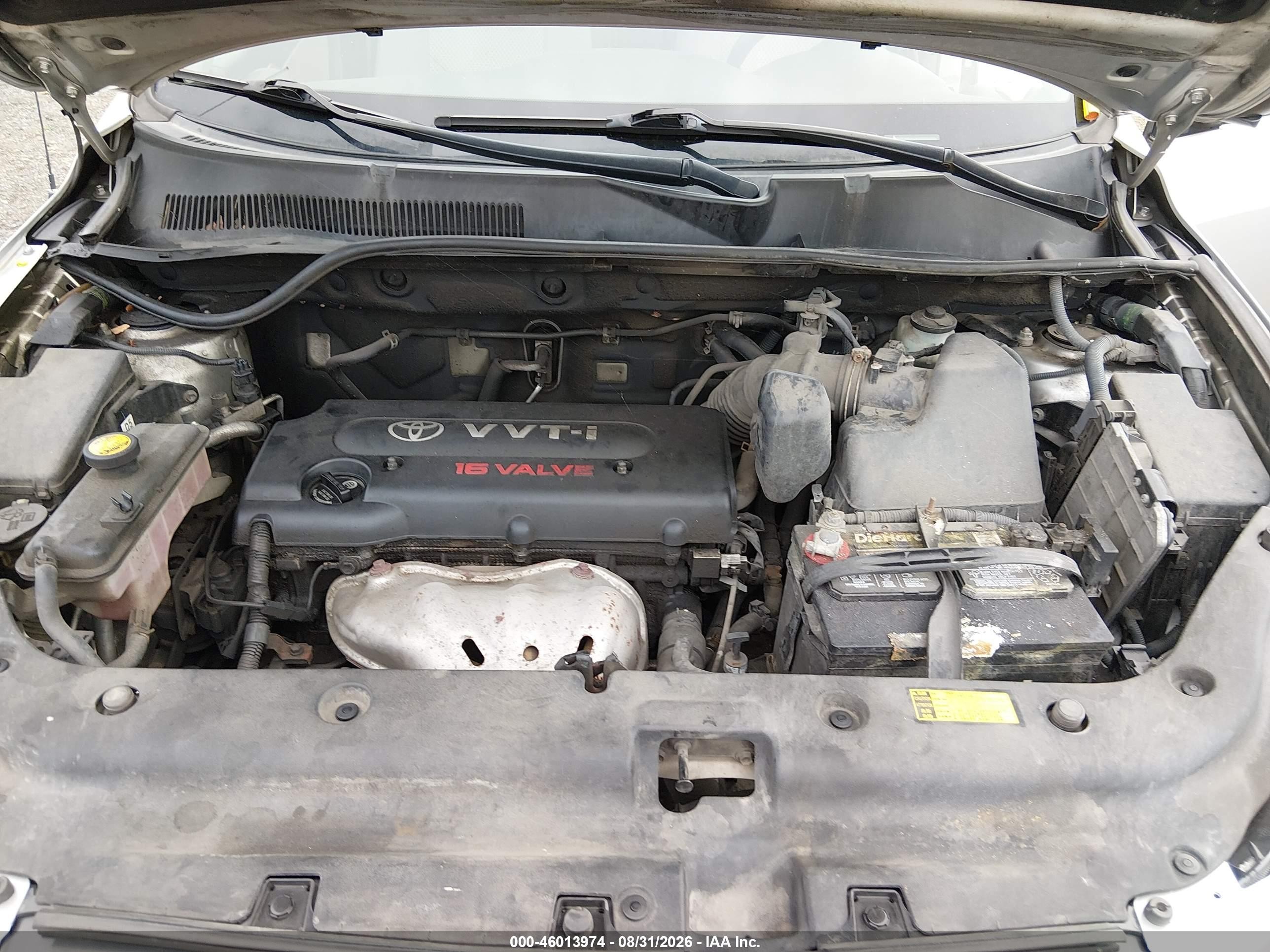 2008 Toyota Rav4   Серебряный vin: JTMBD33V785197916