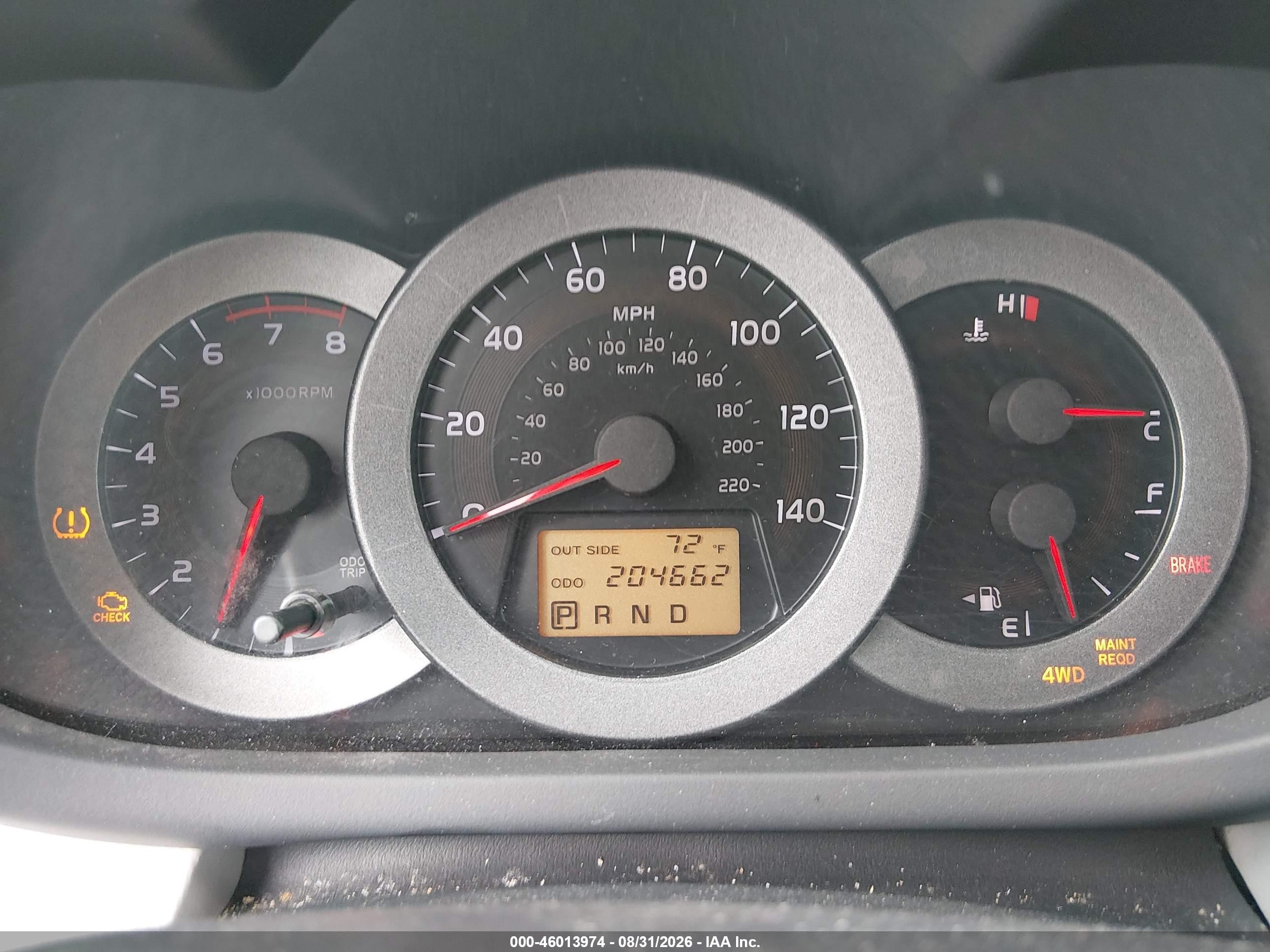 2008 Toyota Rav4   Серебряный vin: JTMBD33V785197916