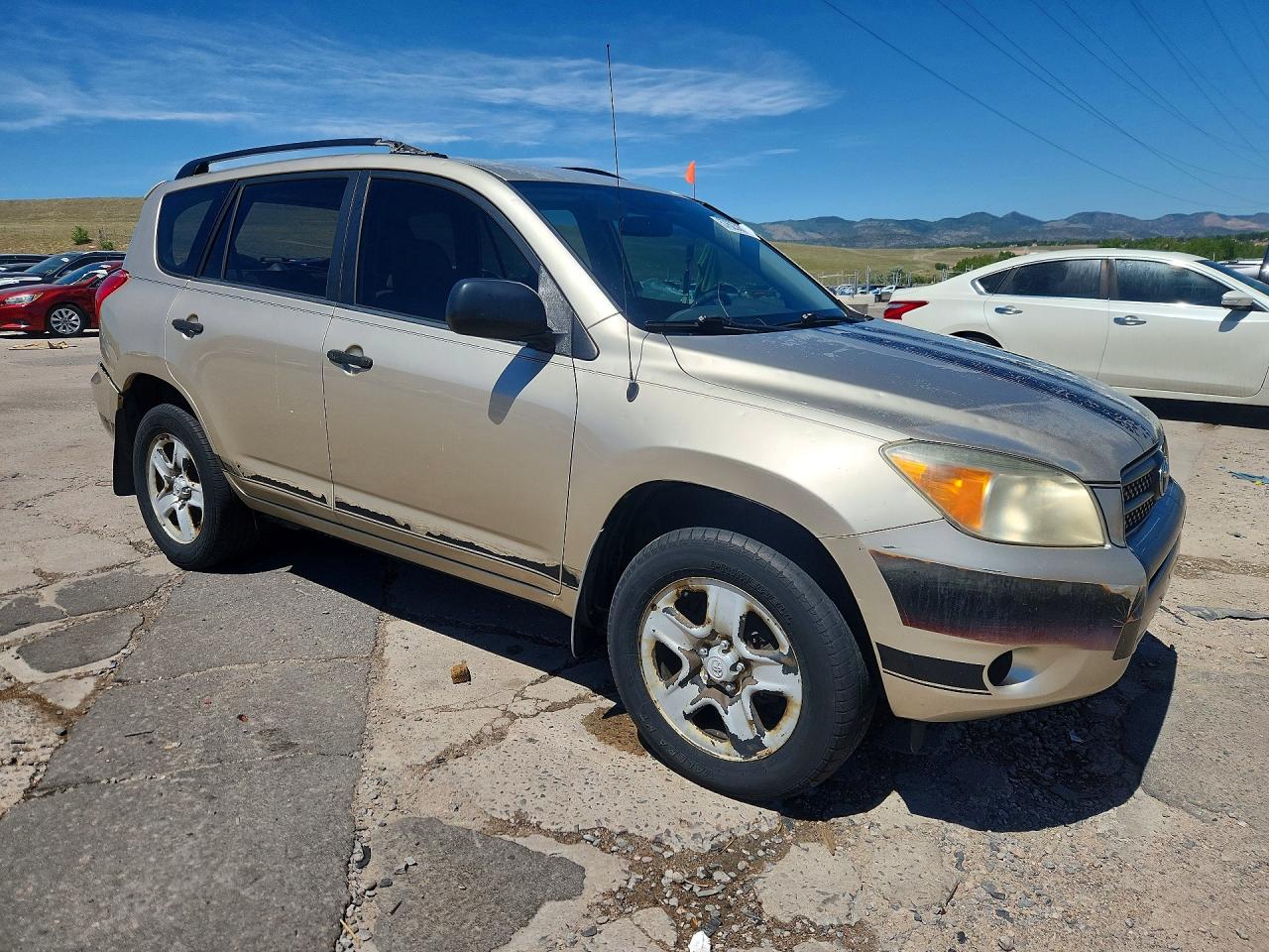 2008 Toyota Rav4 Base Tan vin: JTMBD33V786056483