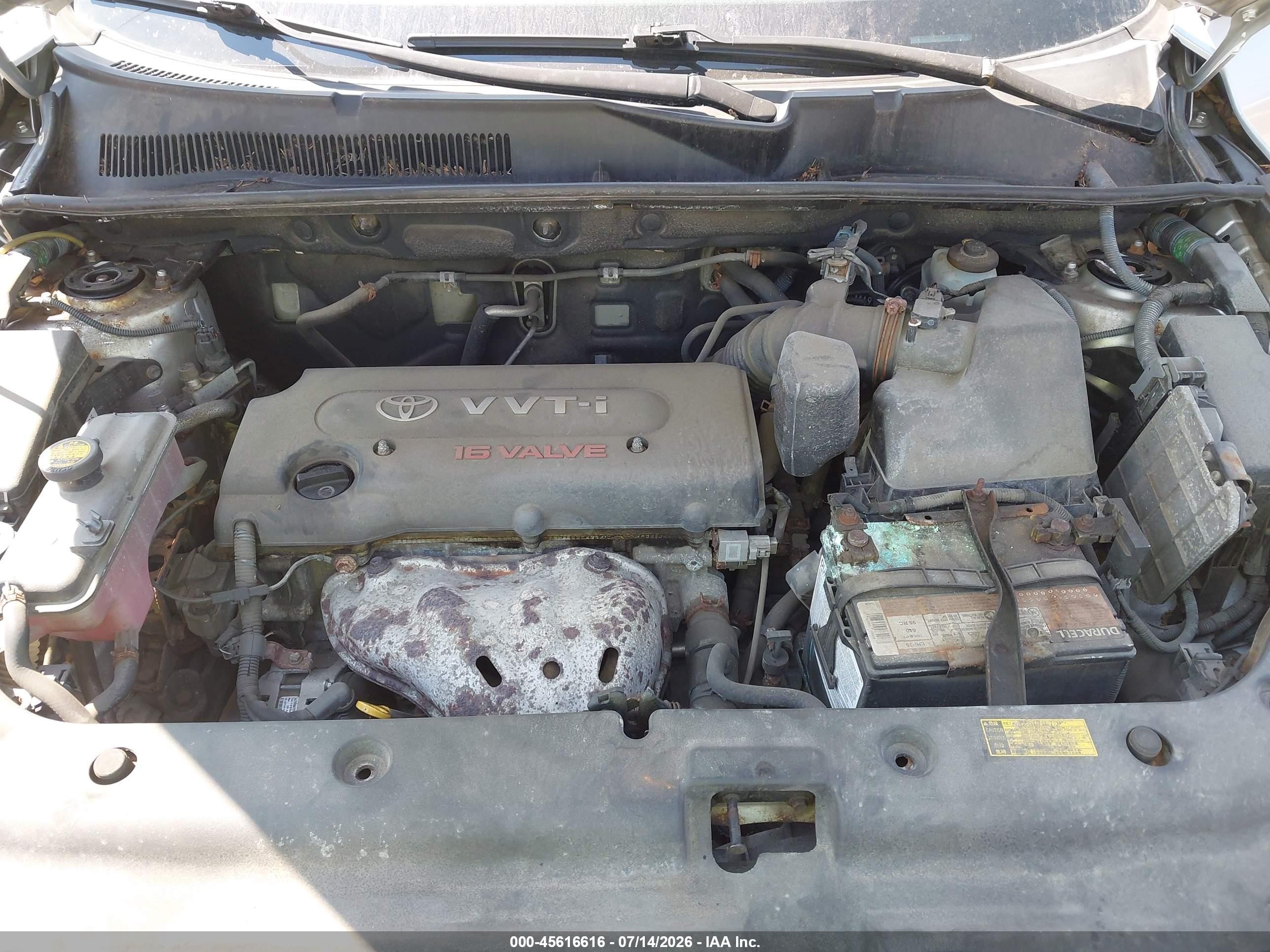 2008 Toyota Rav4   Серебряный vin: JTMBD33V786060226