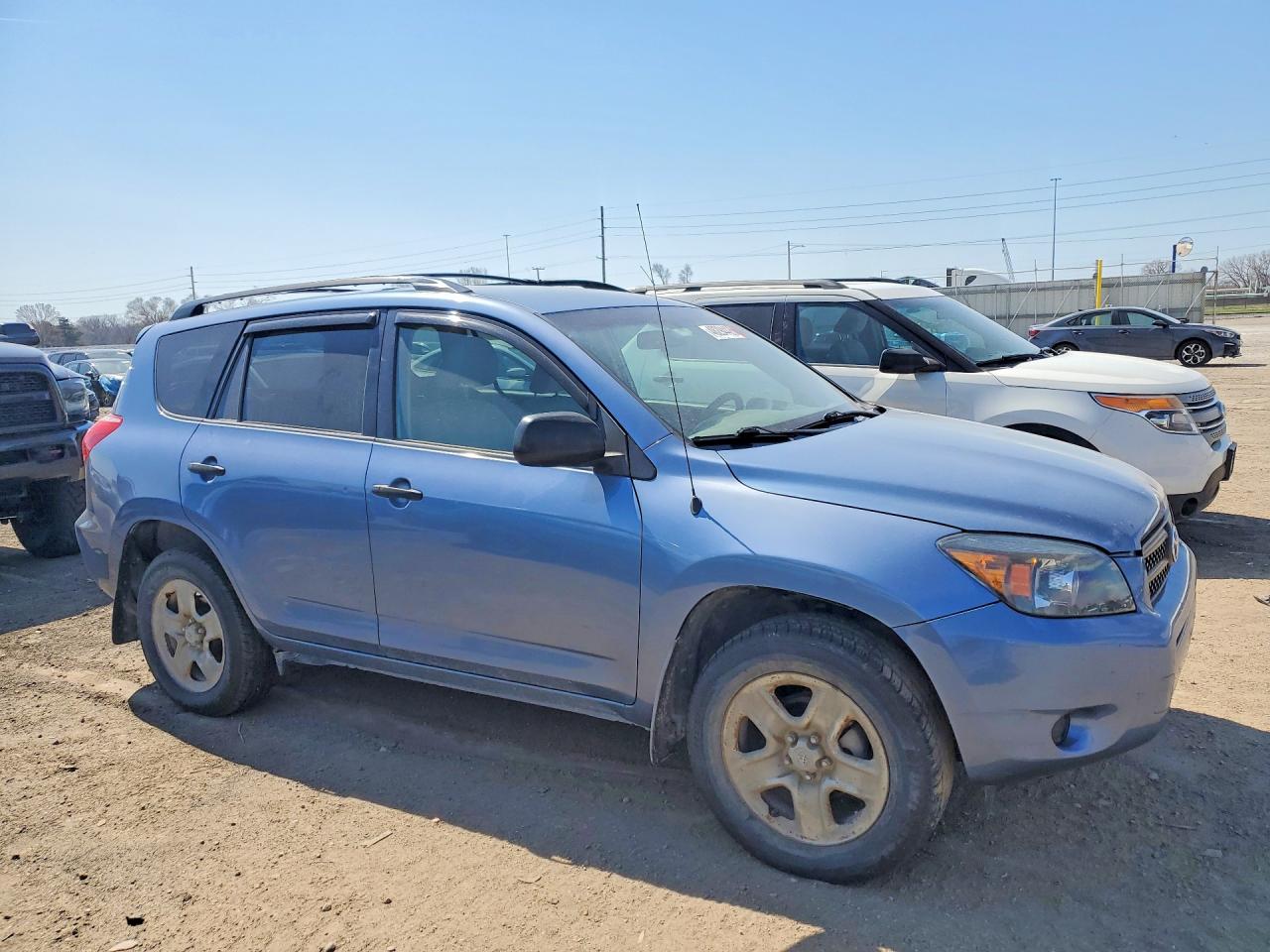2008 Toyota Rav4 Base Синий vin: JTMBD33V786067189