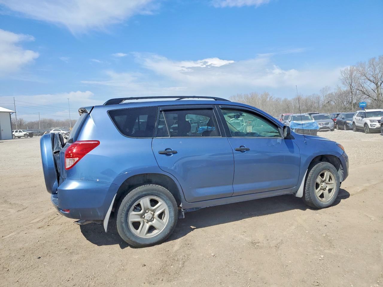 2008 Toyota Rav4 Base Синий vin: JTMBD33V786067189